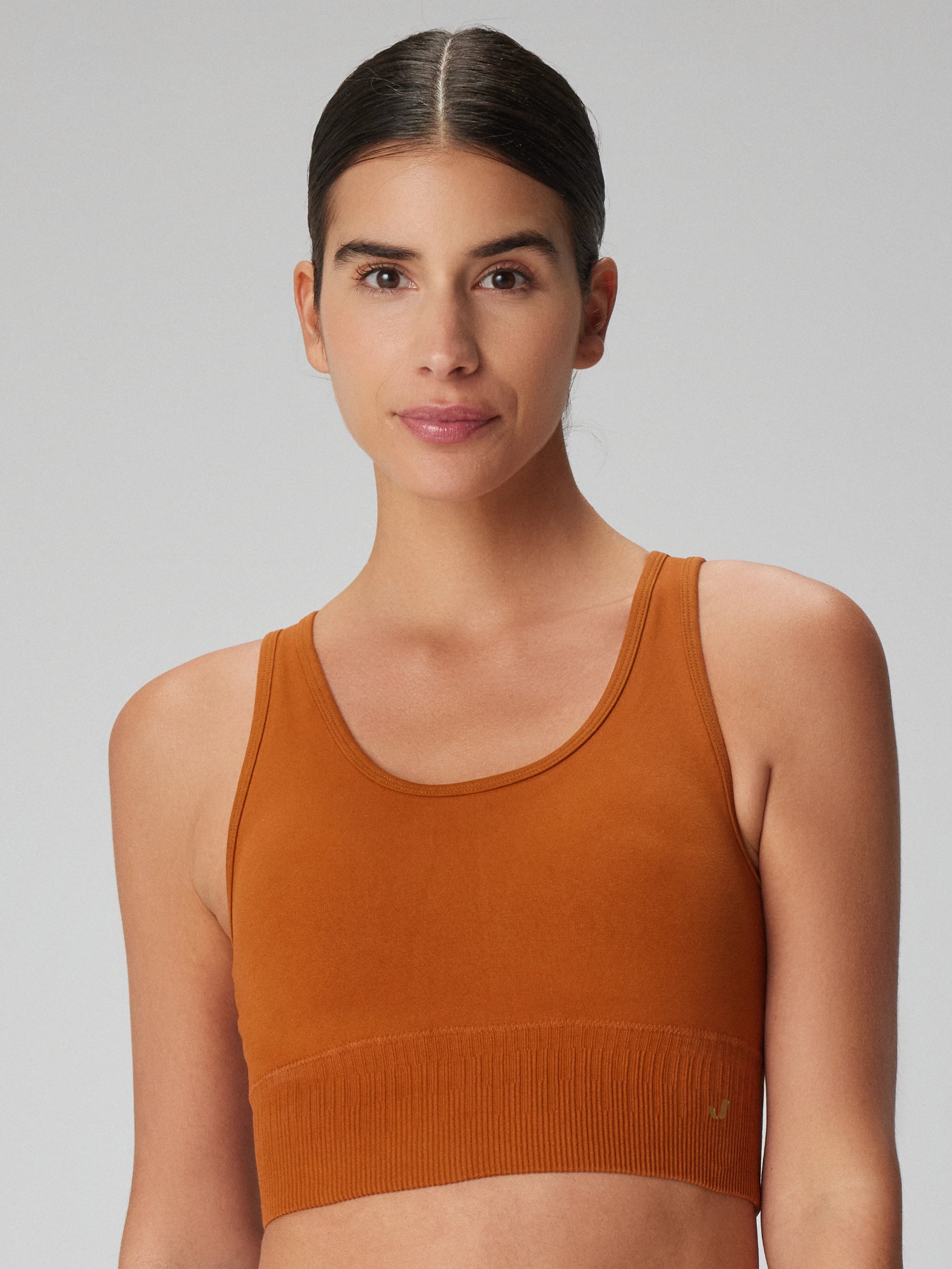 Luz Sıkılaştırıcı & Kaplı Spor Sütyeni Badem