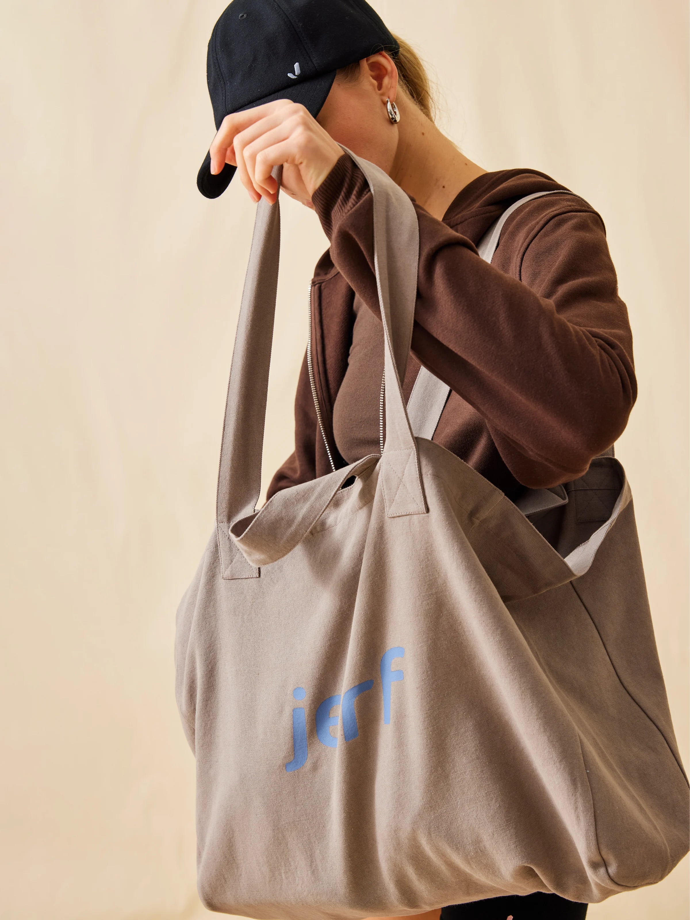 Aura Aktif Yaşam Kanvas Çanta Açık Kahve