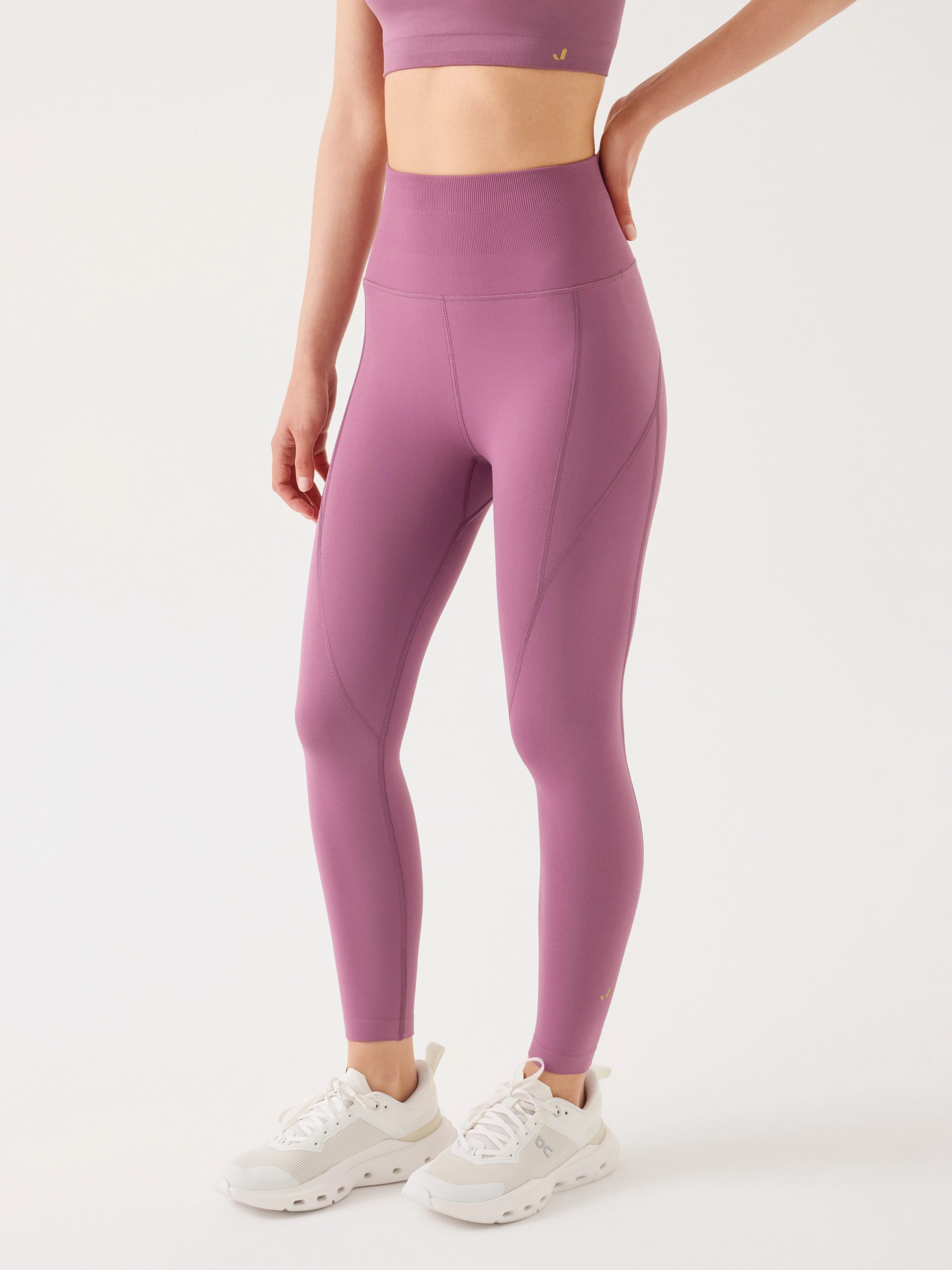 Pine Yüksek Bel & Toparlayıcı Tayt Pastel Lila
