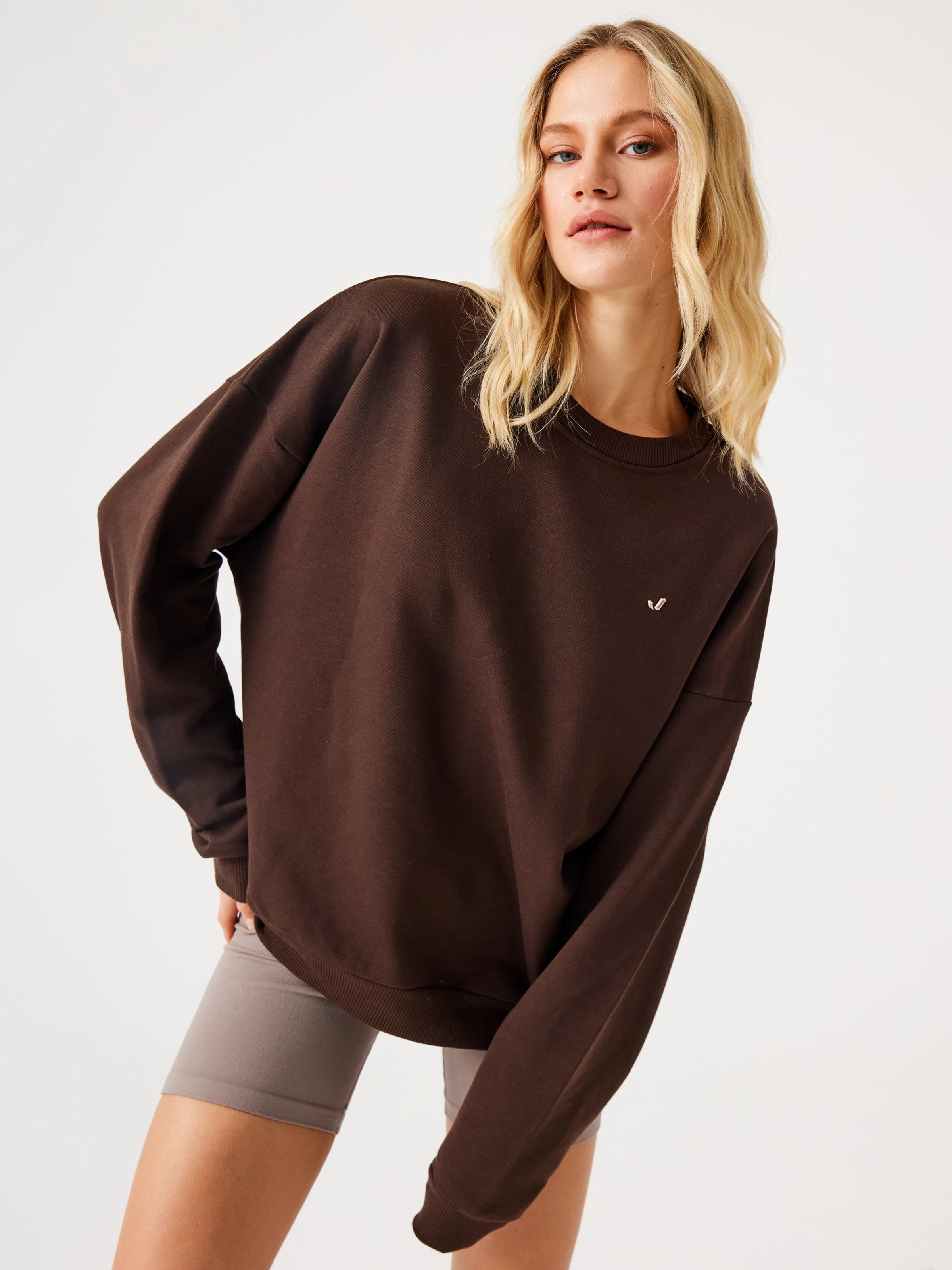Aura Sweatshirt Kahverengi