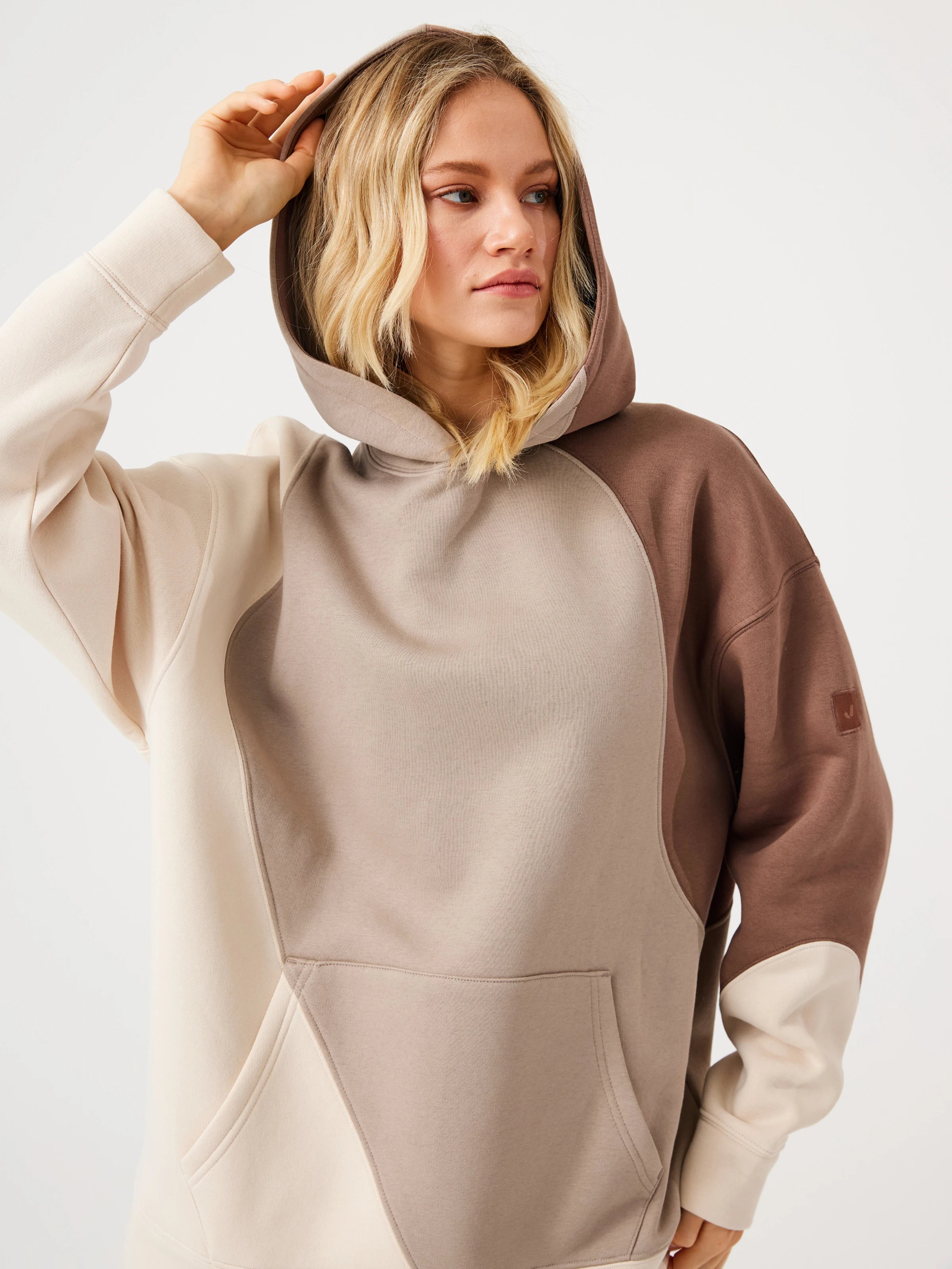 Aura Oversize Sweatshirt Kahverengi