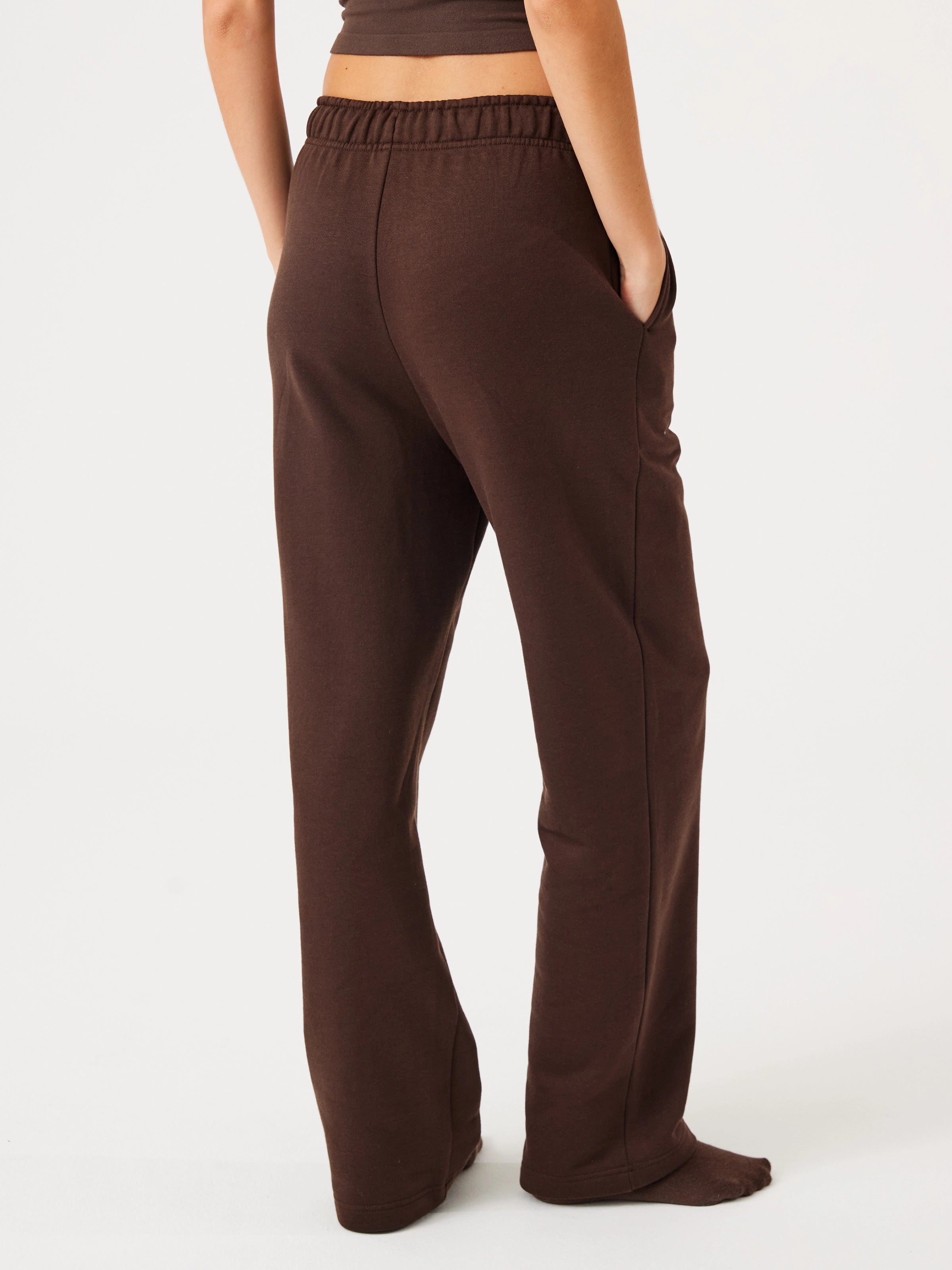 Aura Eşofman Altı Kahverengi