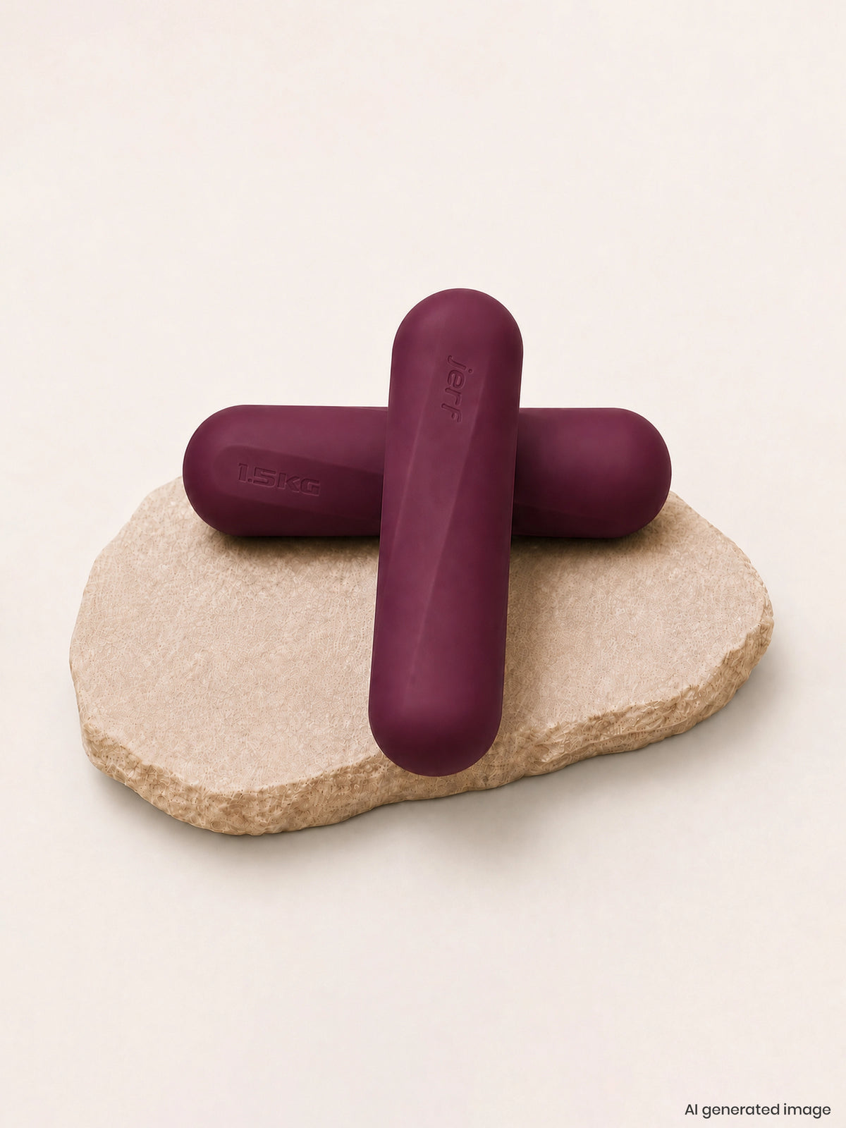 Silikon Dambıl 1.5 KG Bordo