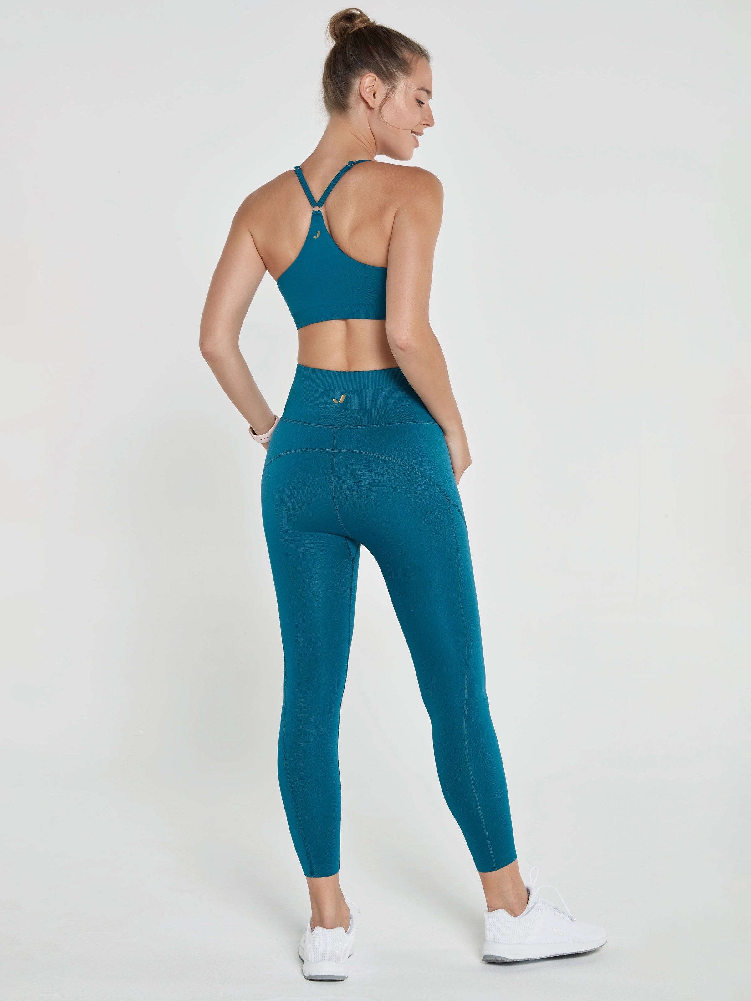 Pine Yüksek Bel & Toparlayıcı Tayt Yeşil