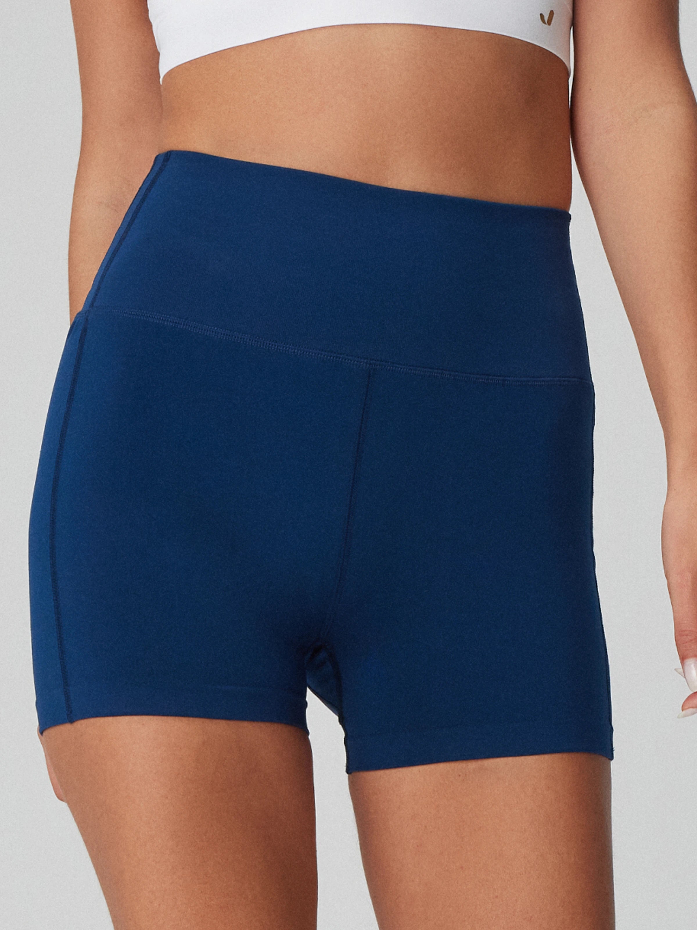 Aruba Toparlayıcı Mini Şort Lacivert