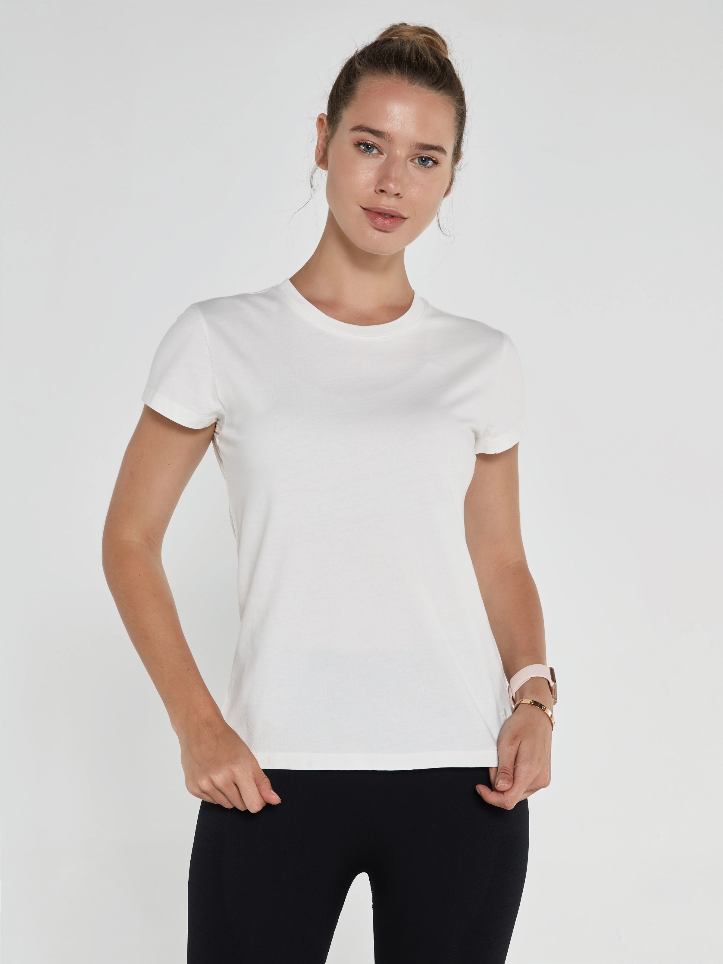 Lydney Kadın T-shirt Krem