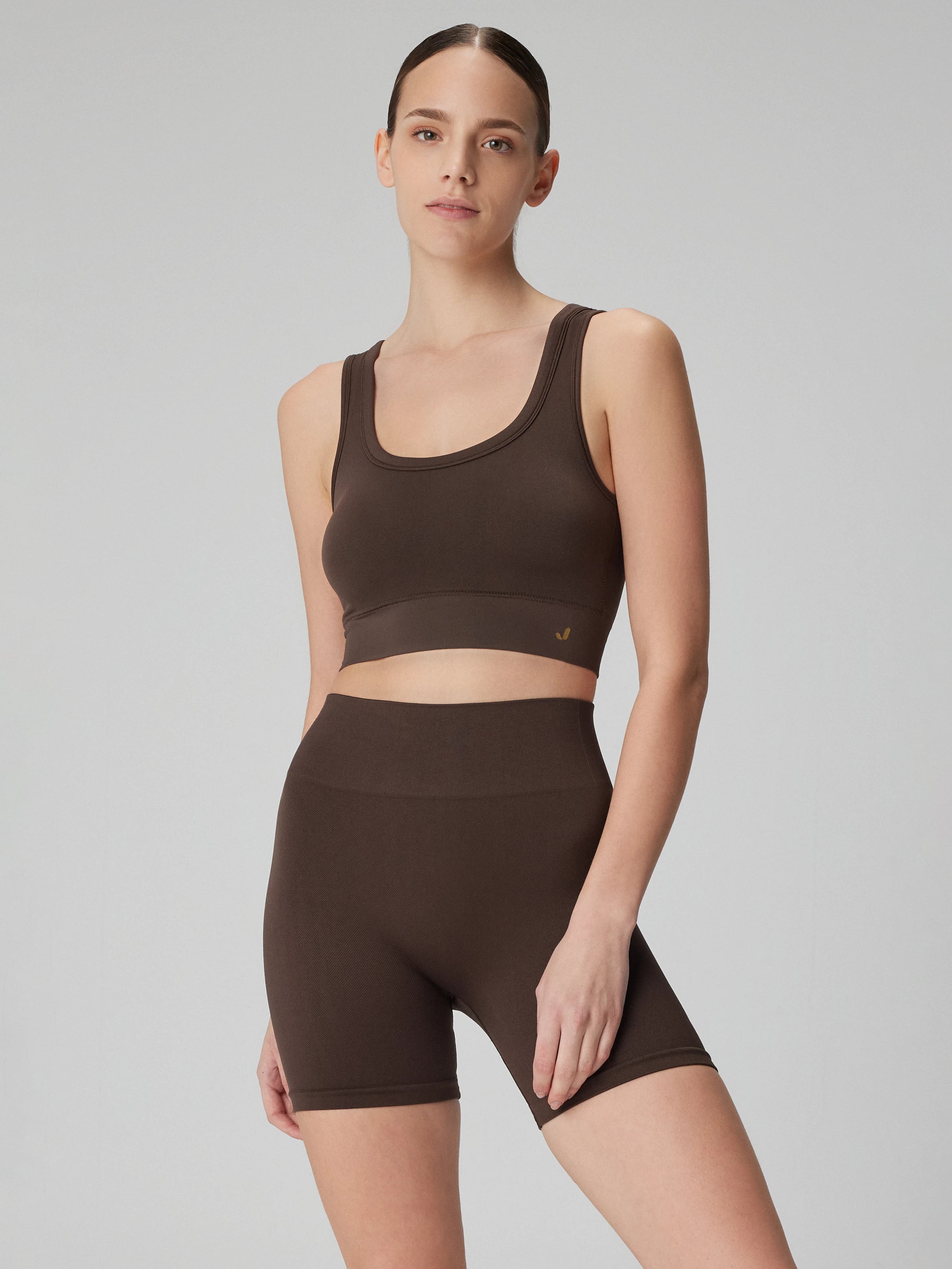 Lucia Biker Tayt Koyu Kahve