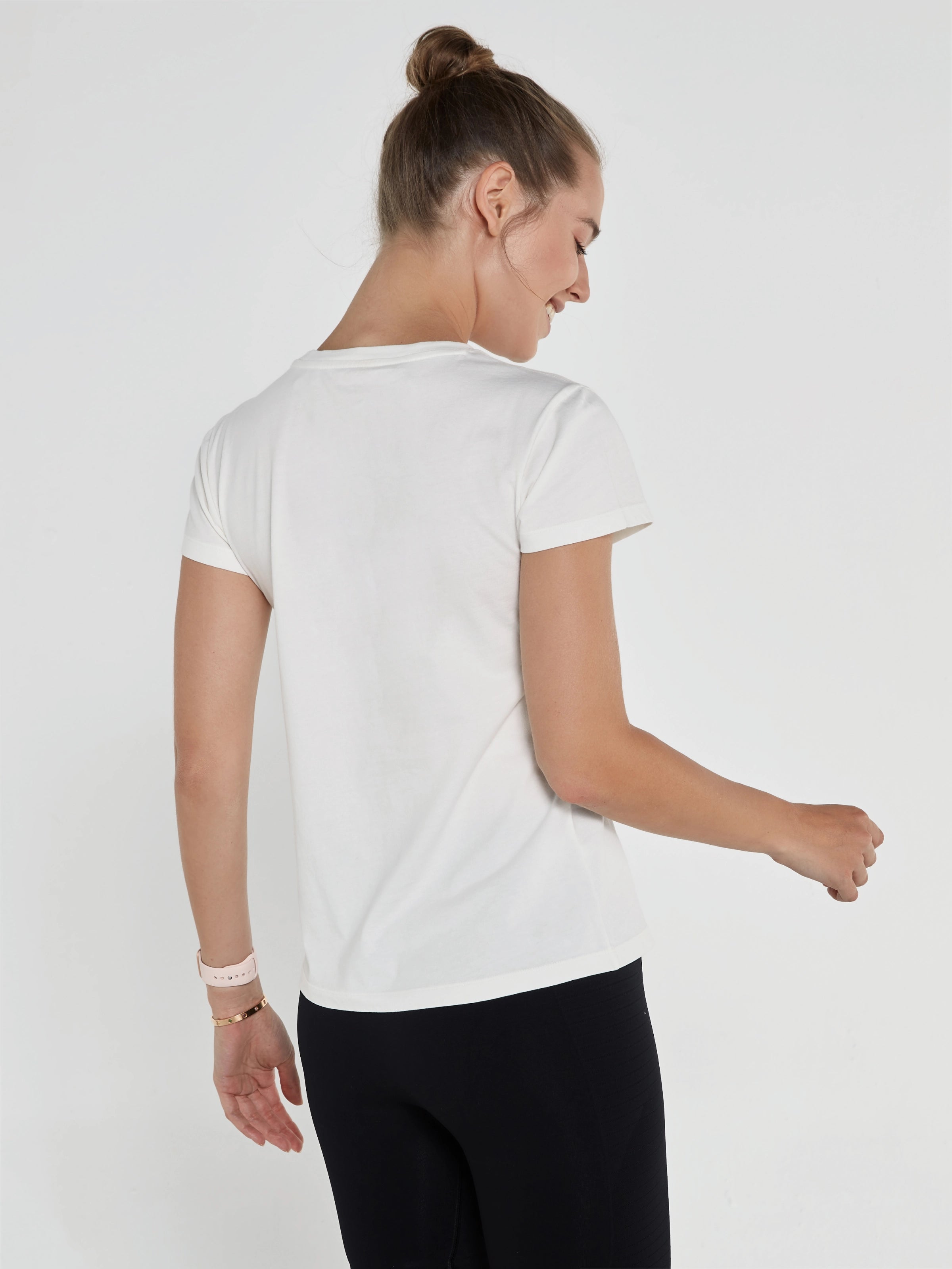 Lydney Kadın T-shirt Krem