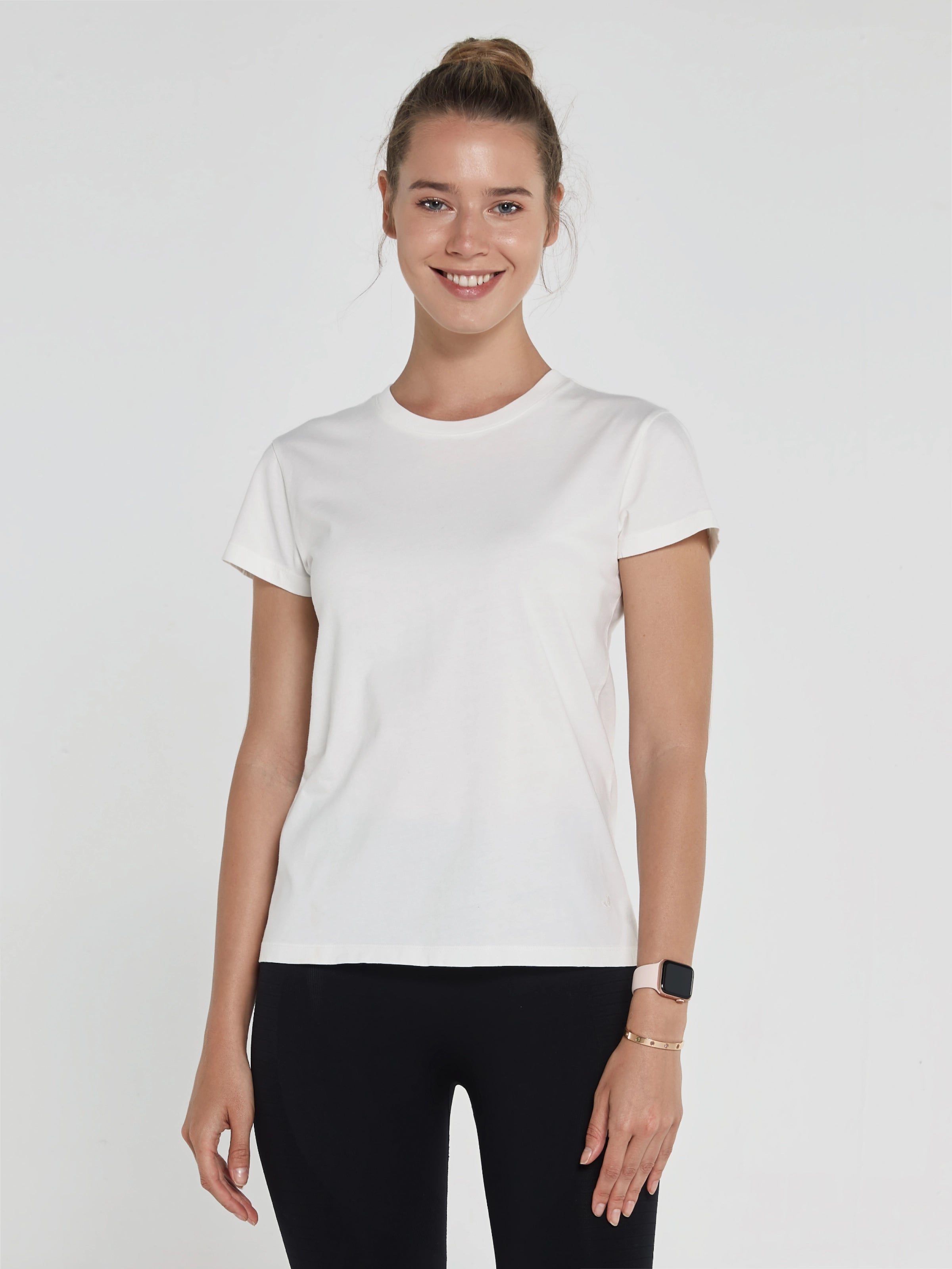 Lydney Kadın T-shirt Krem