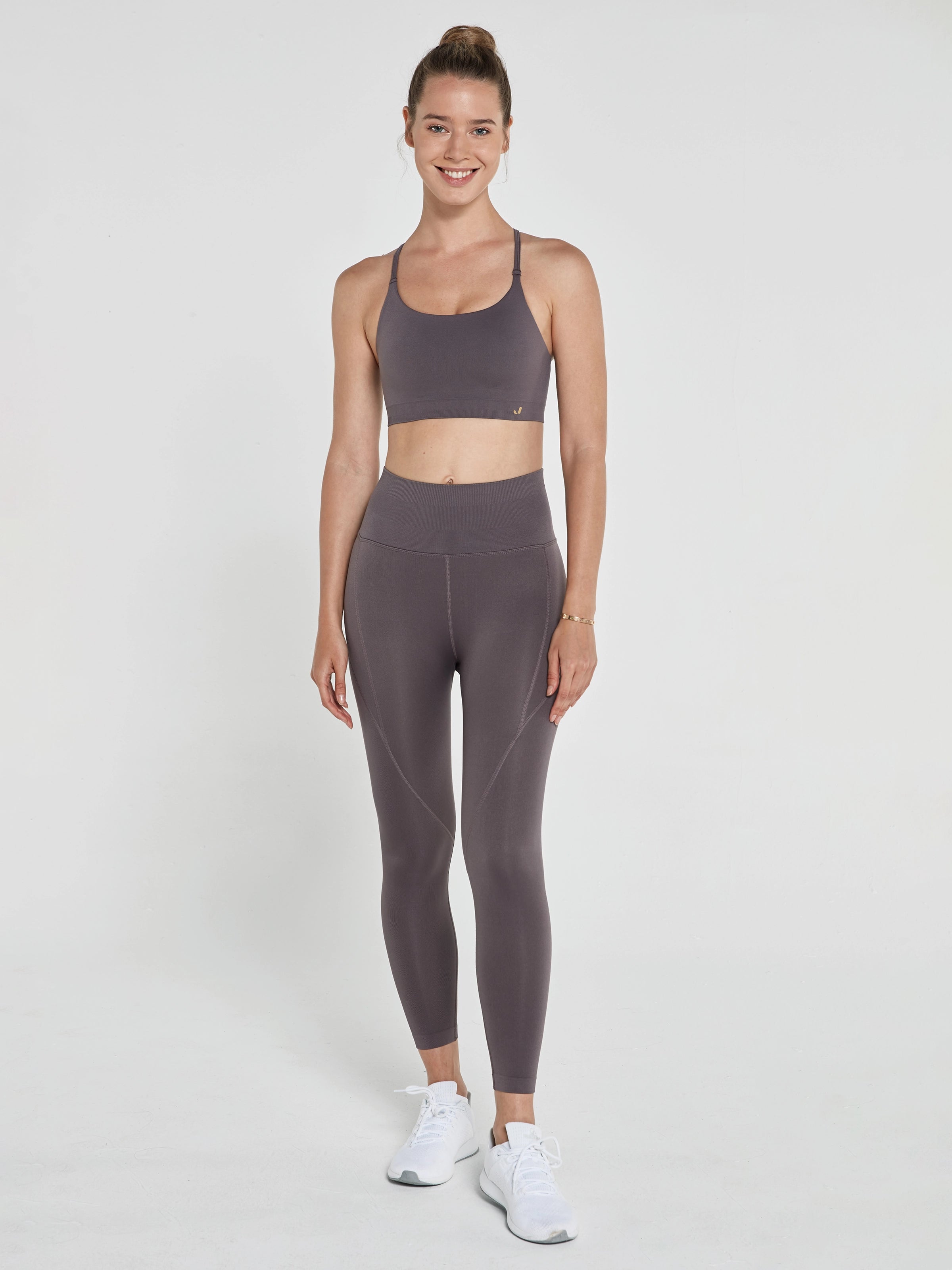 Pine Yüksek Bel & Toparlayıcı Tayt Vizon