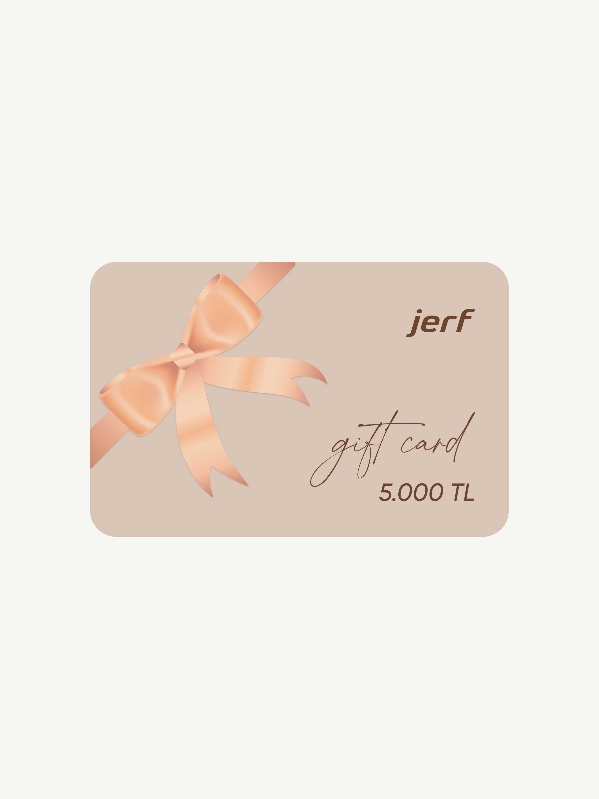 Dijital Hediye Kartı - 5000 TL