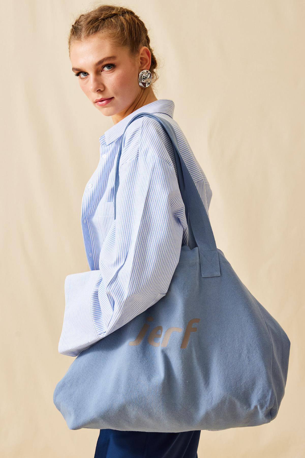 Aura Active Life Canvas Bag Blue