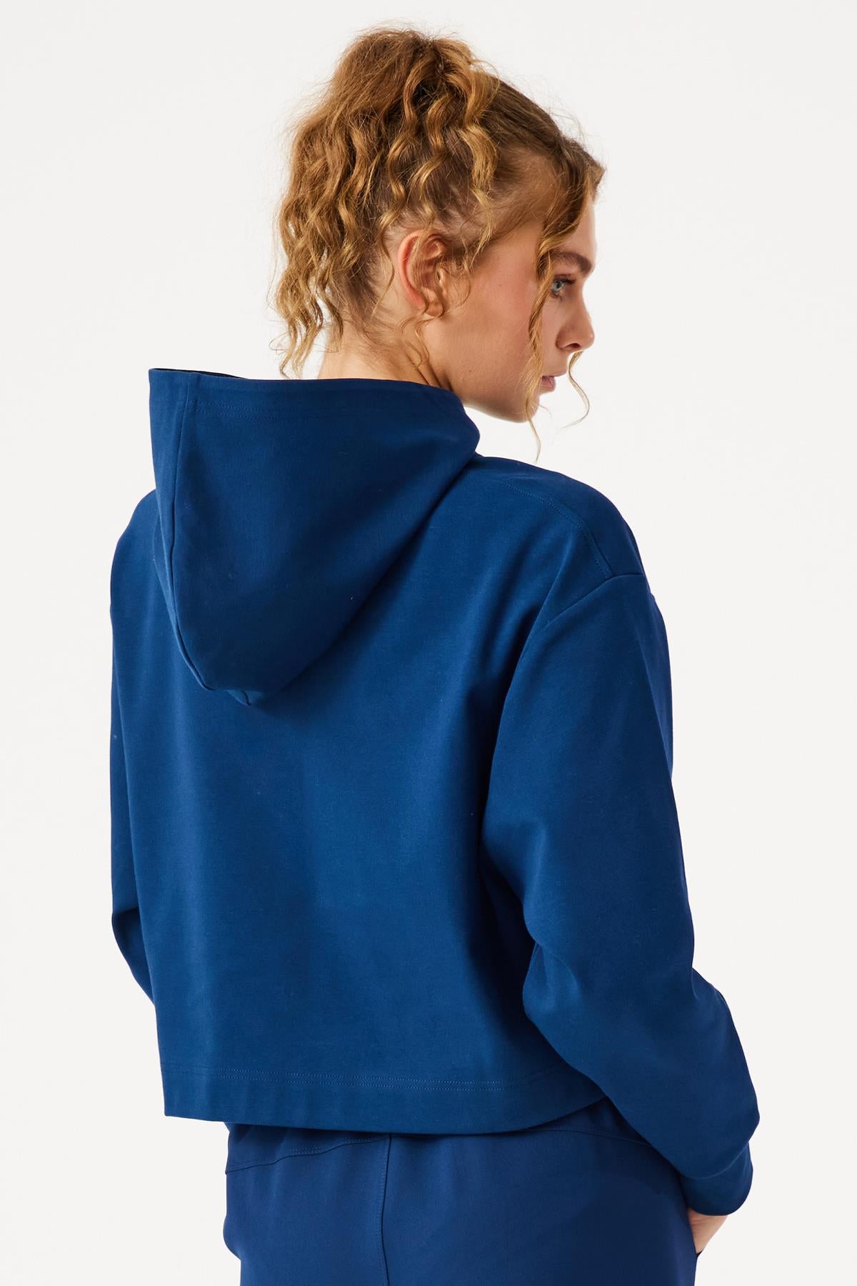 Aura Casual Hoodie Navy