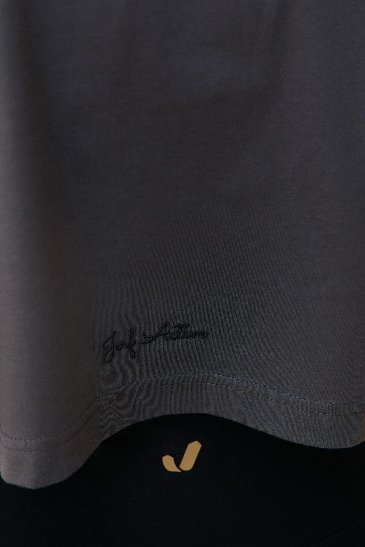 Aura Crop T-Shirt Anthracite