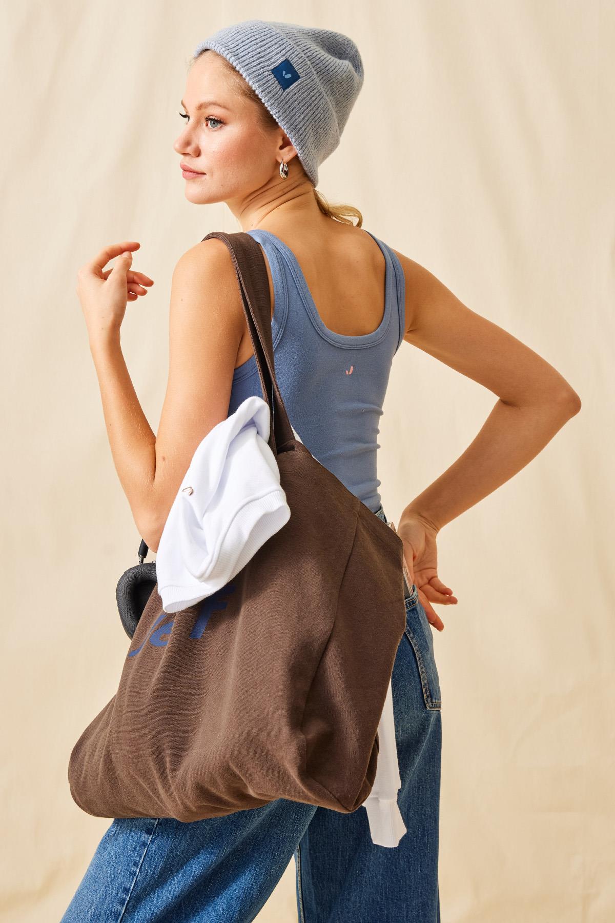 Aura Short Soft Tank Top Blue