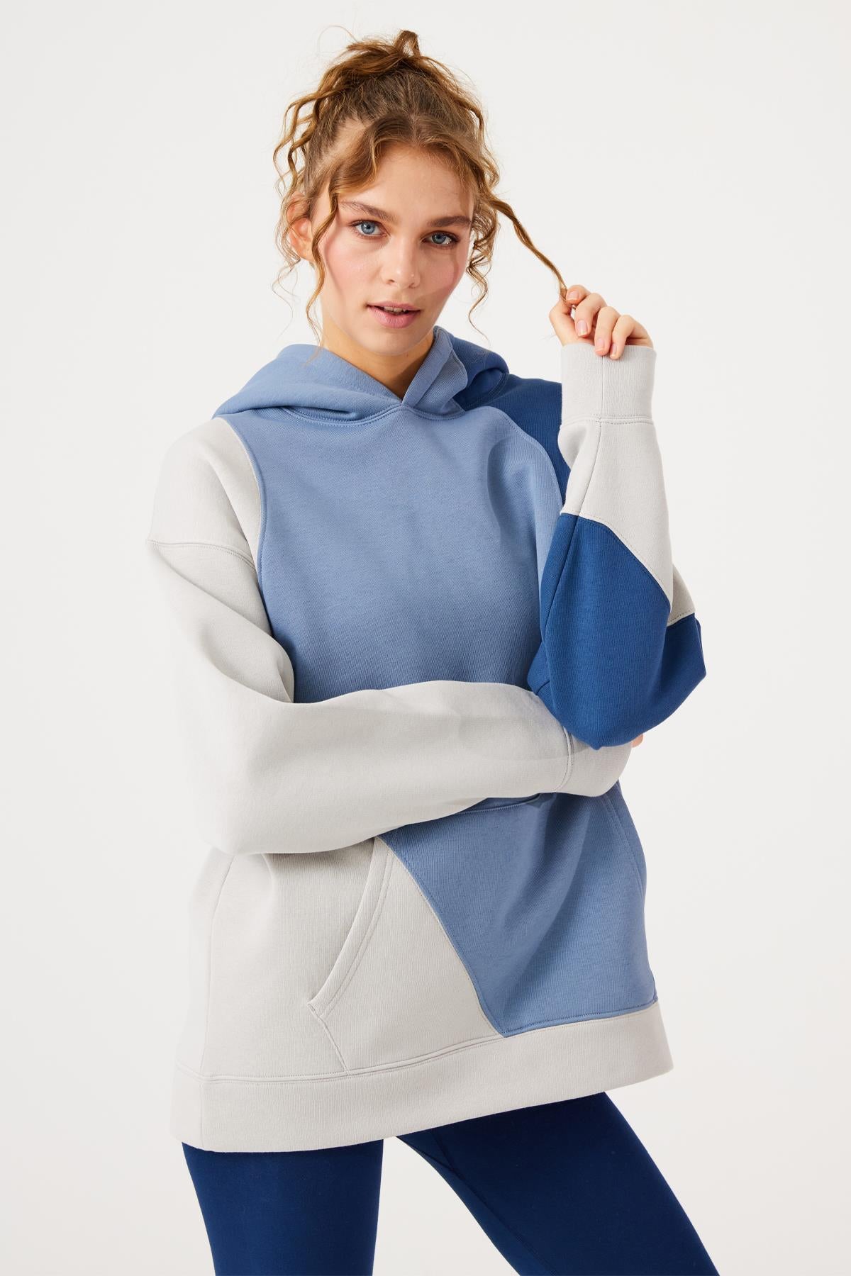 Aura Oversize Sweatshirt Navy