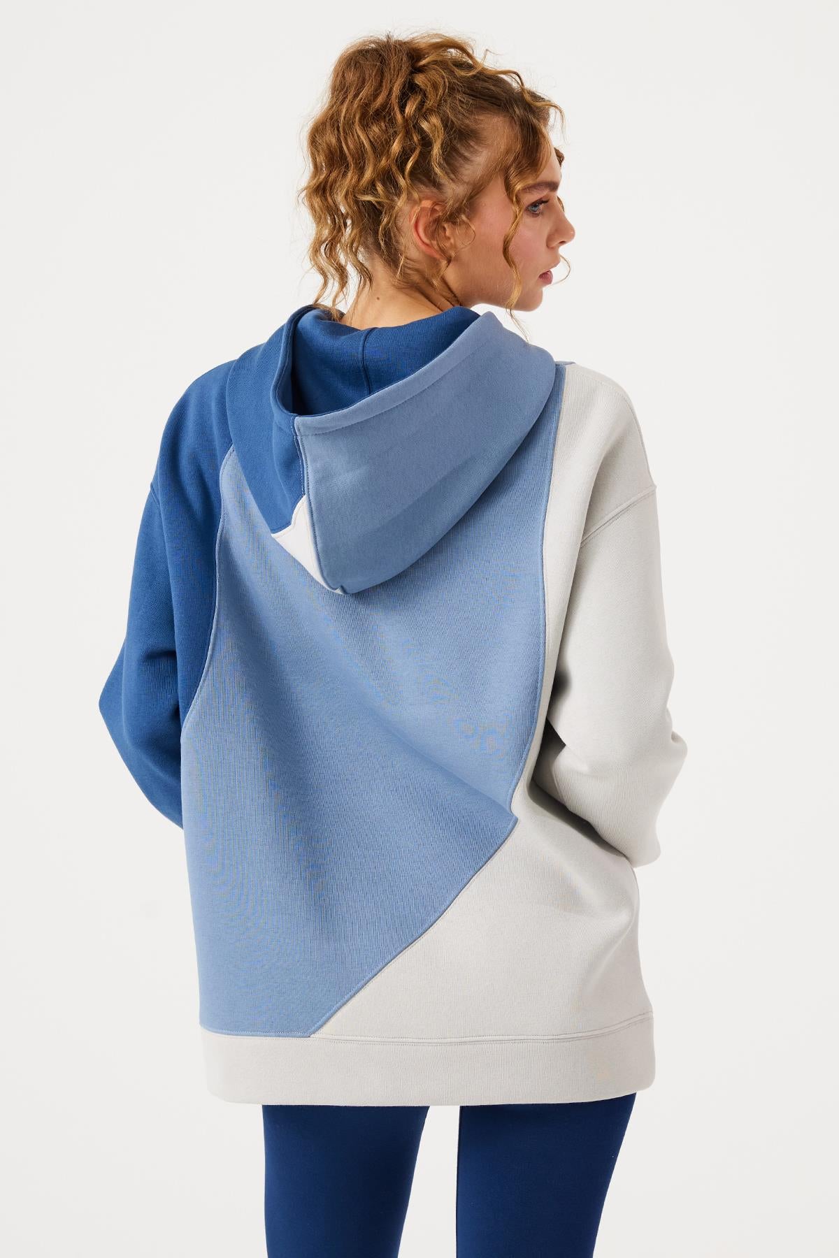 Aura Oversize Sweatshirt Navy