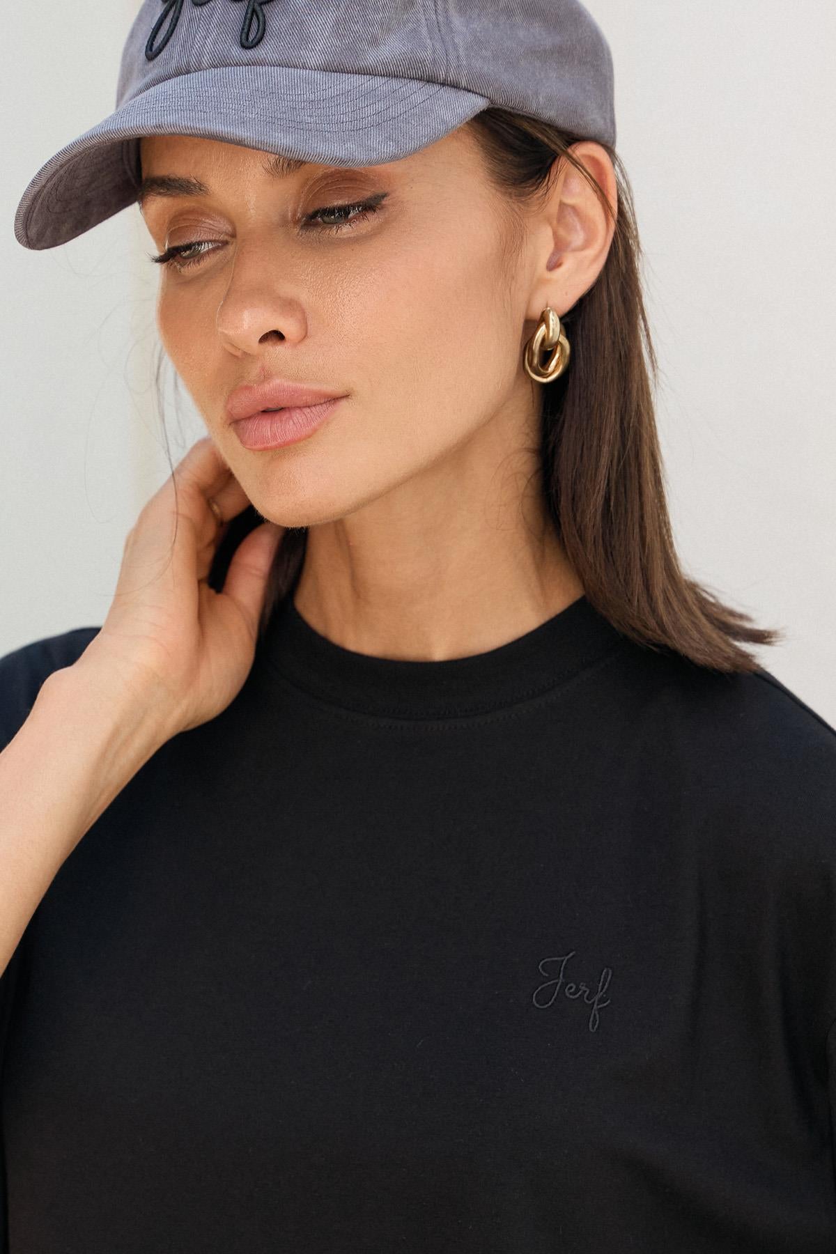 Aura Oversize T-Shirt Black