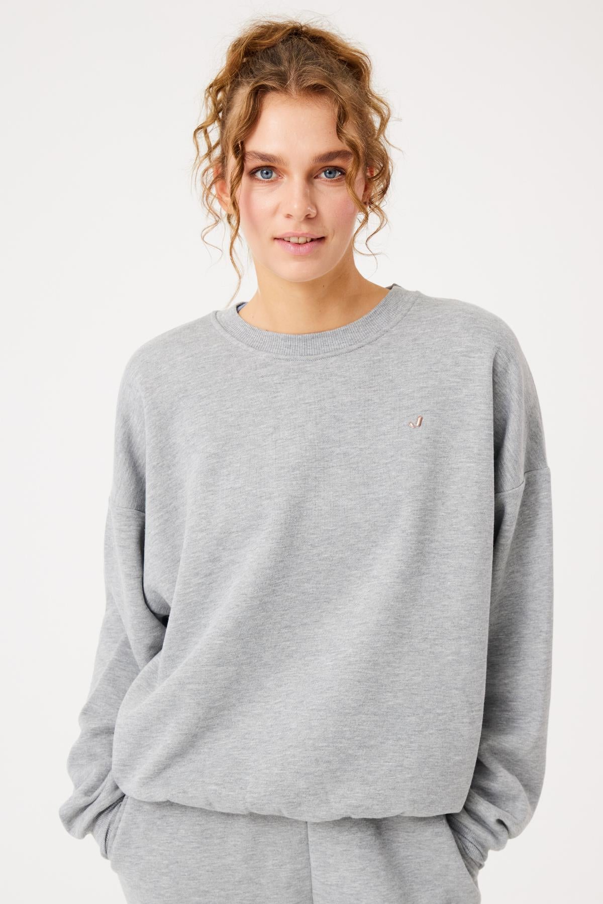 Aura Sweatshirt Gray Melange