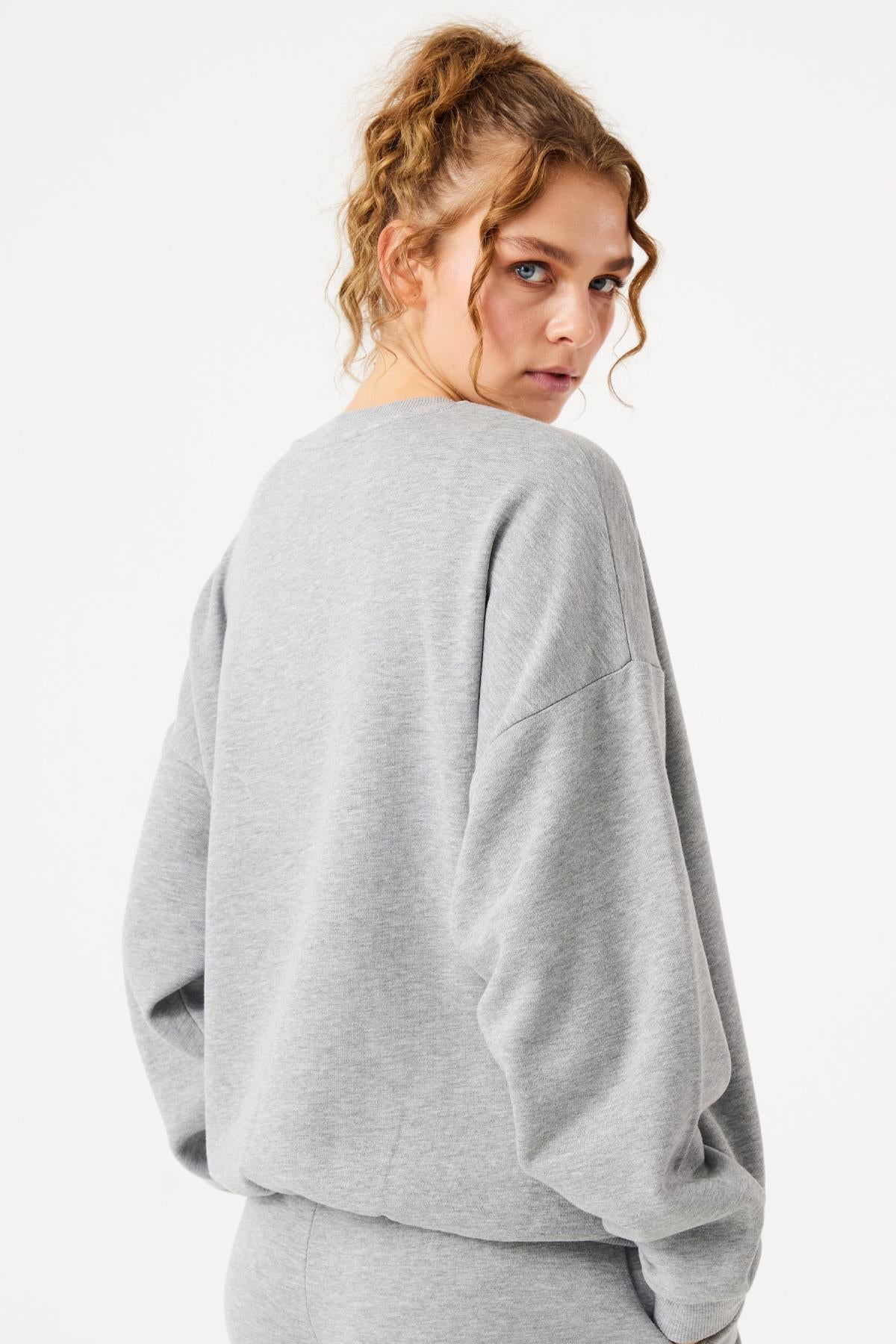 Aura Sweatshirt Gray Melange