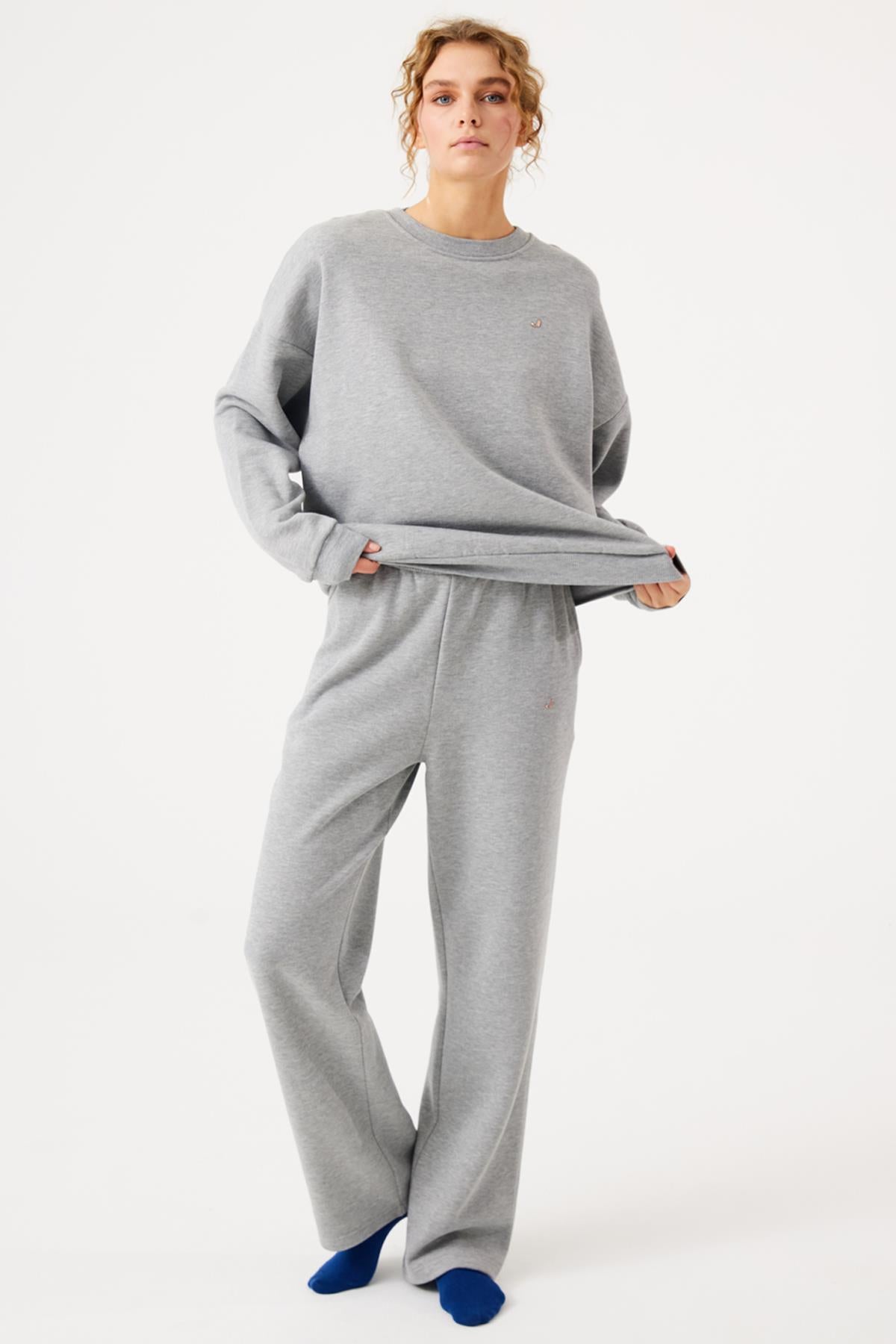 Aura Sweatshirt Gray Melange