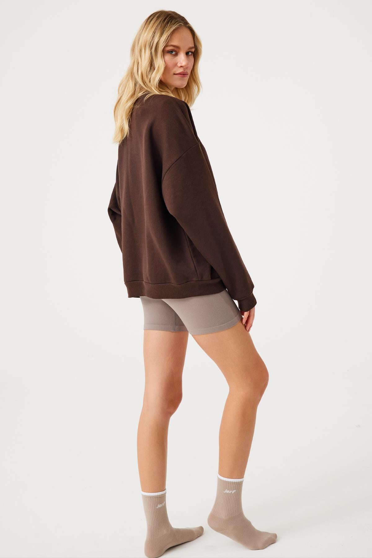 Aura Sweatshirt Brown