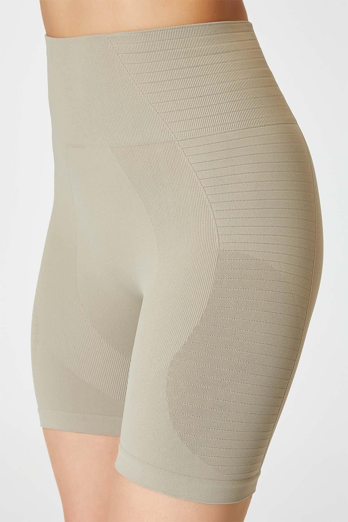 Gela Shaping Sport Biker Leggings Khaki