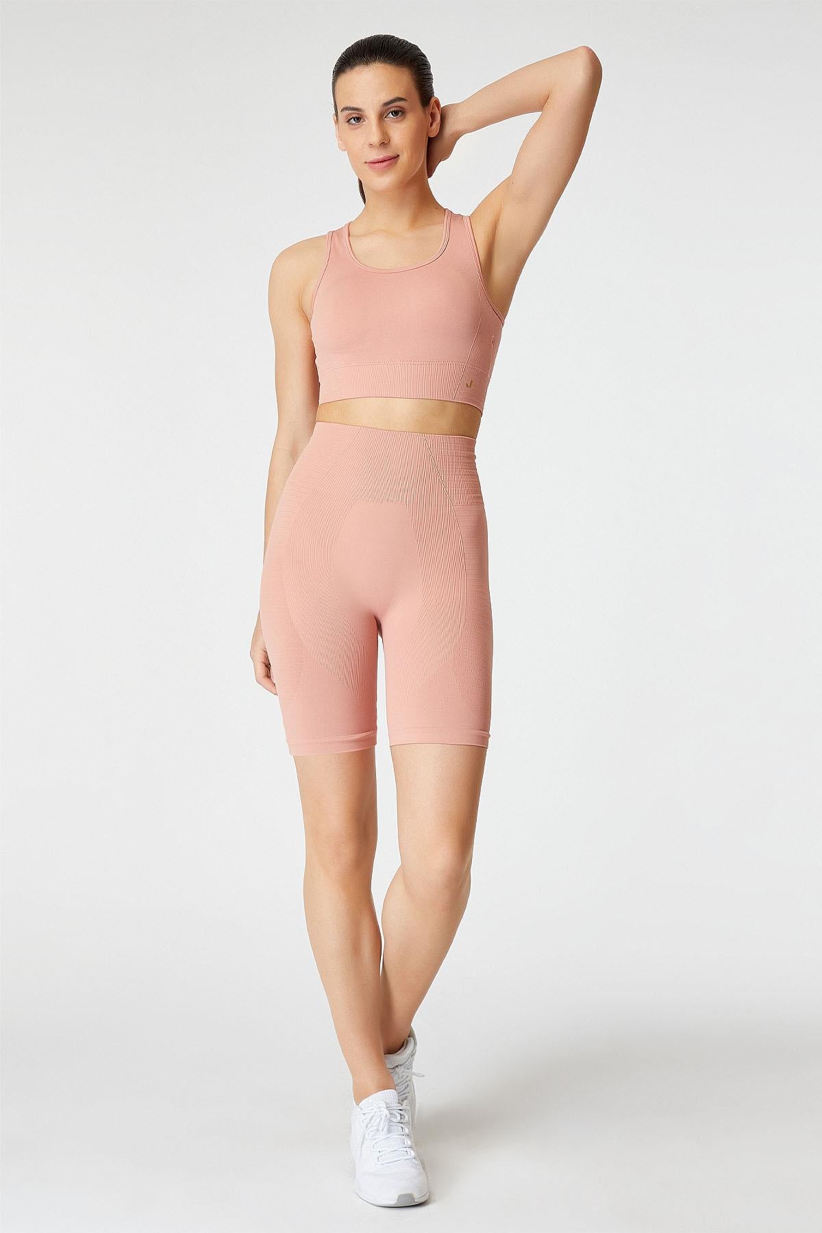 Gela Shaping Sport Biker Leggings Pastel Pink