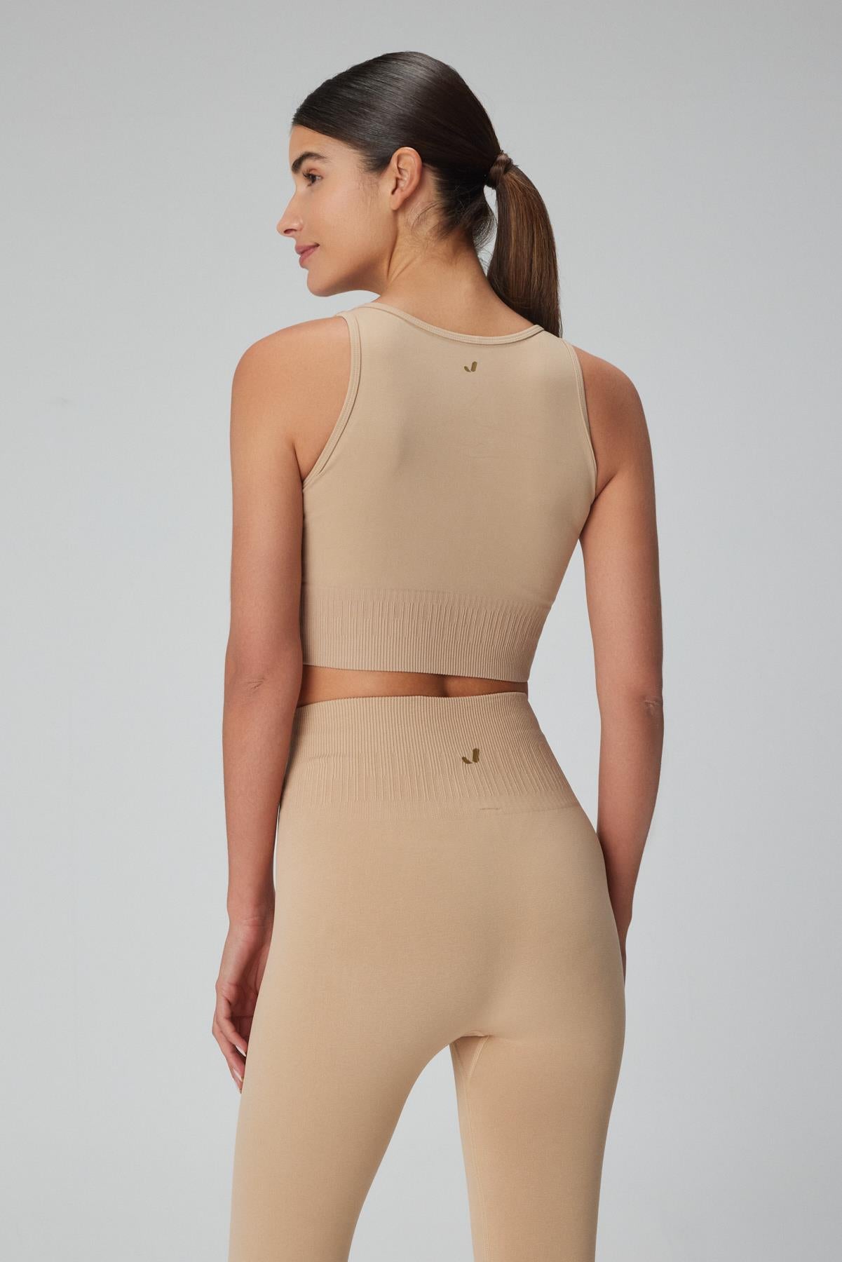 Luz Firming & Cupped Sports Bra Beige