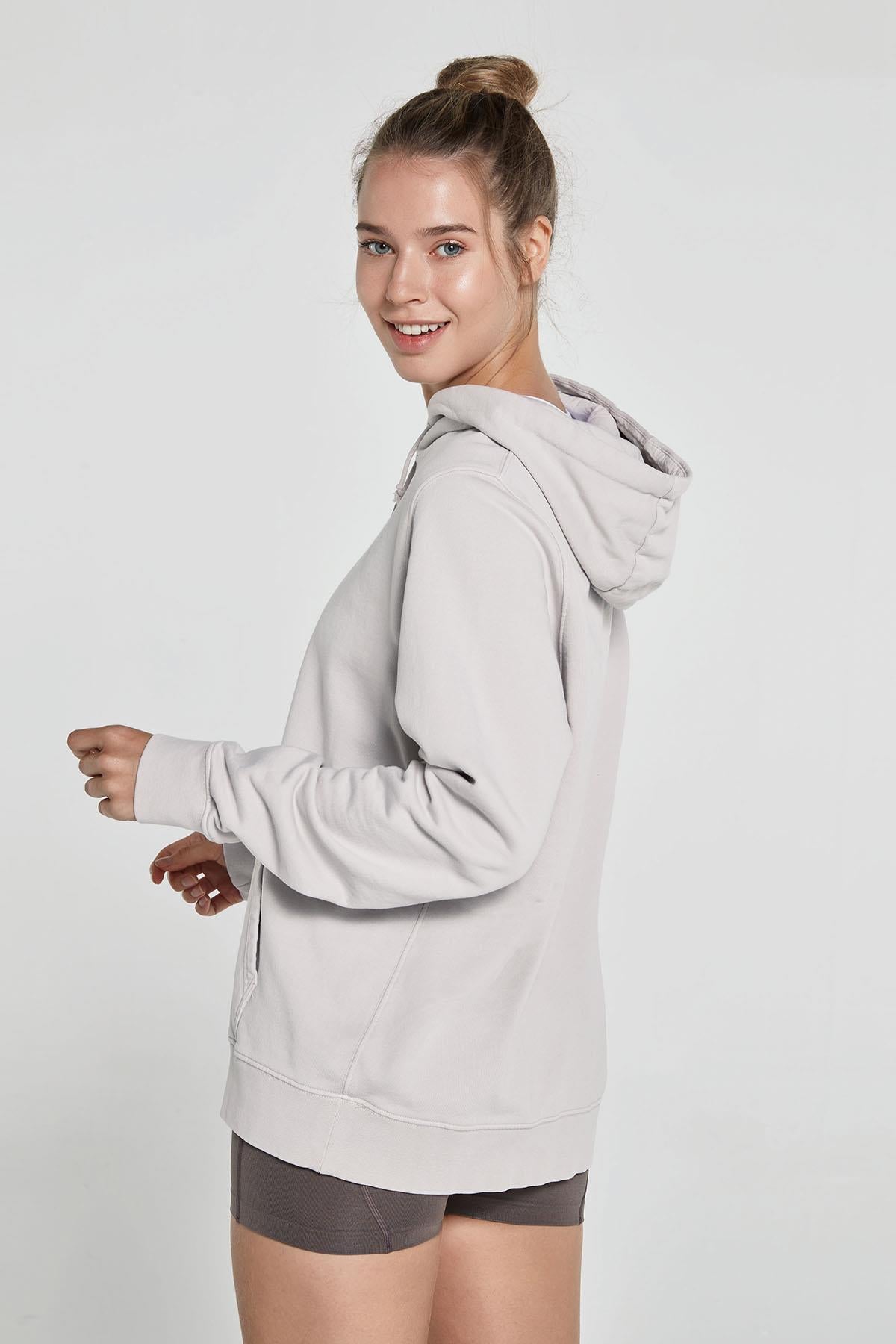 Lydney Kadın Kapüşonlu Sweatshirt Bej