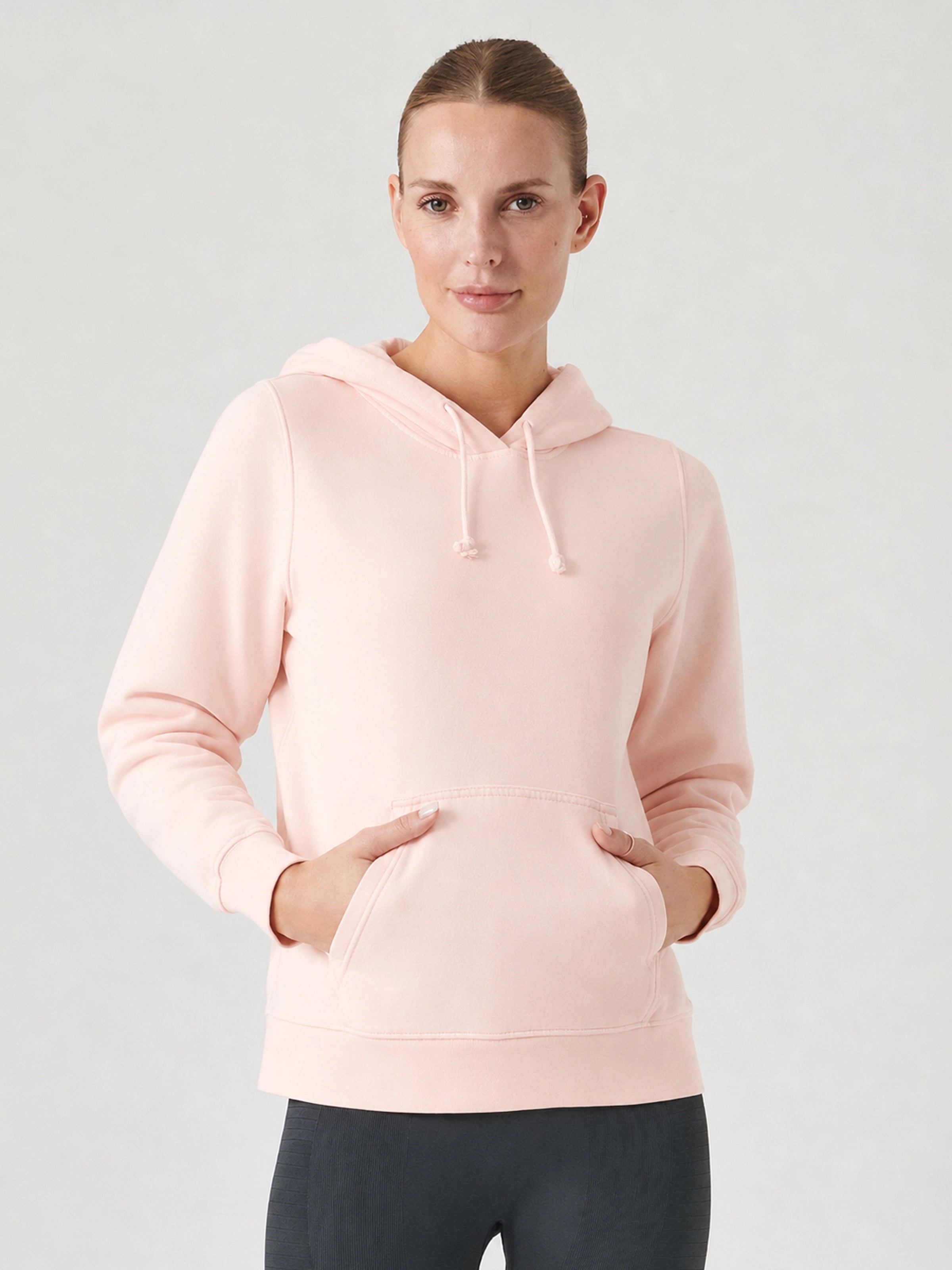 Lydney Kadın Kapüşonlu Sweatshirt Pembe