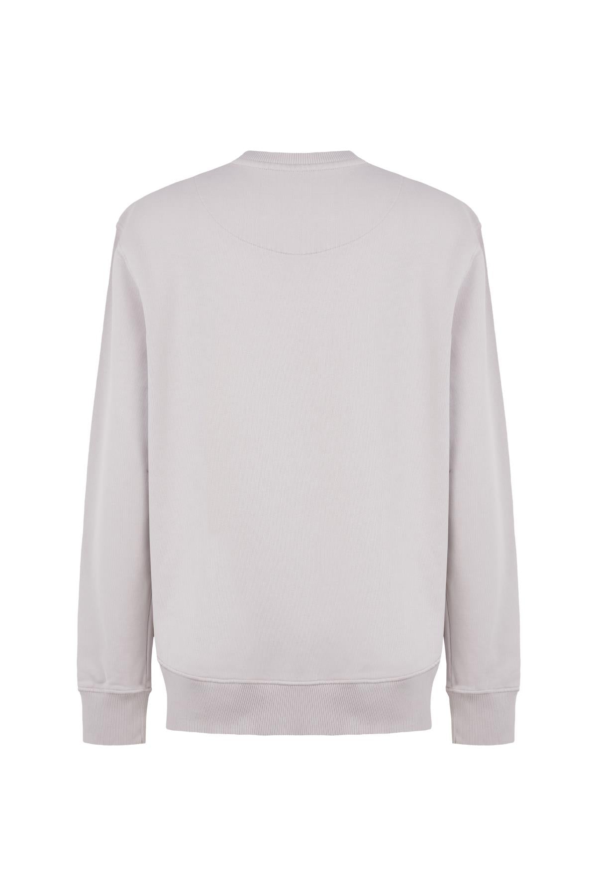 Lydney Kadın V Detaylı Sıfır Yaka Sweatshirt Bej