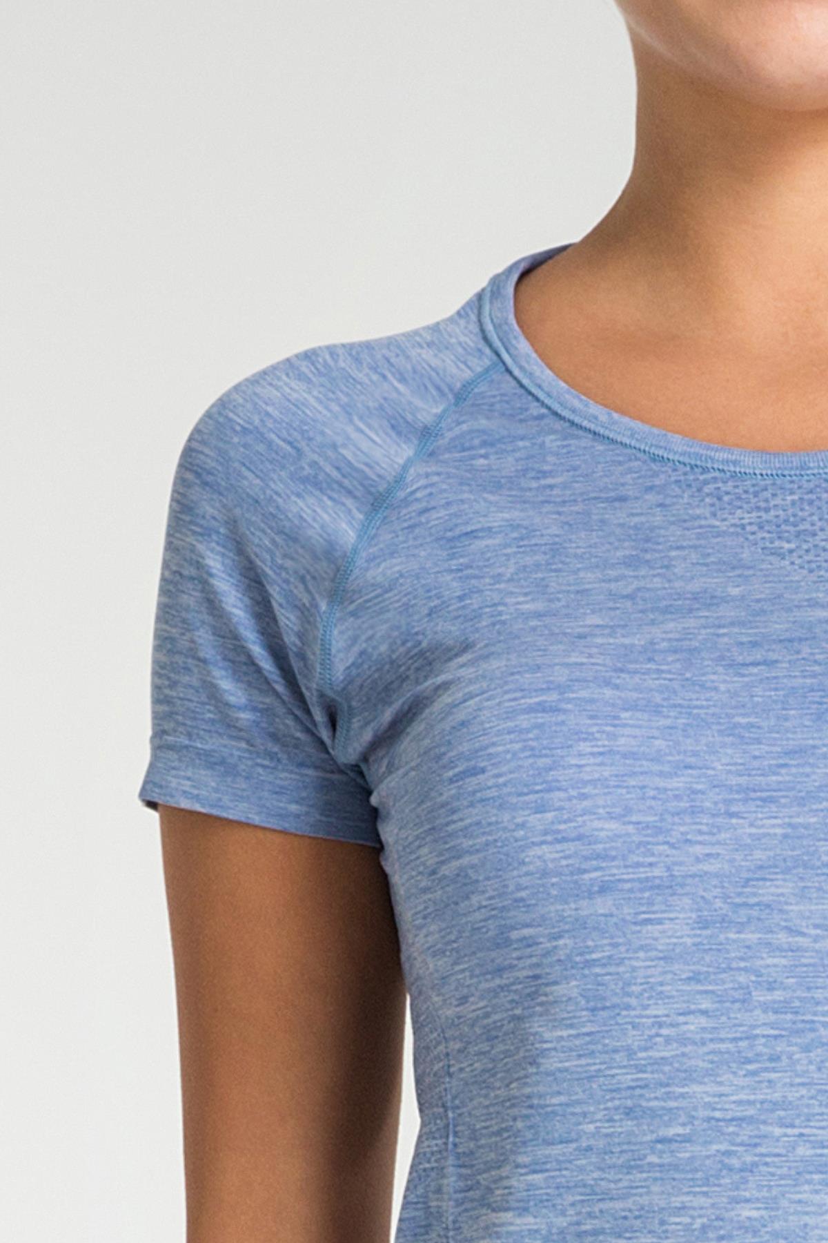 Pasto Crew Neck Ultra Light T-Shirt Blue