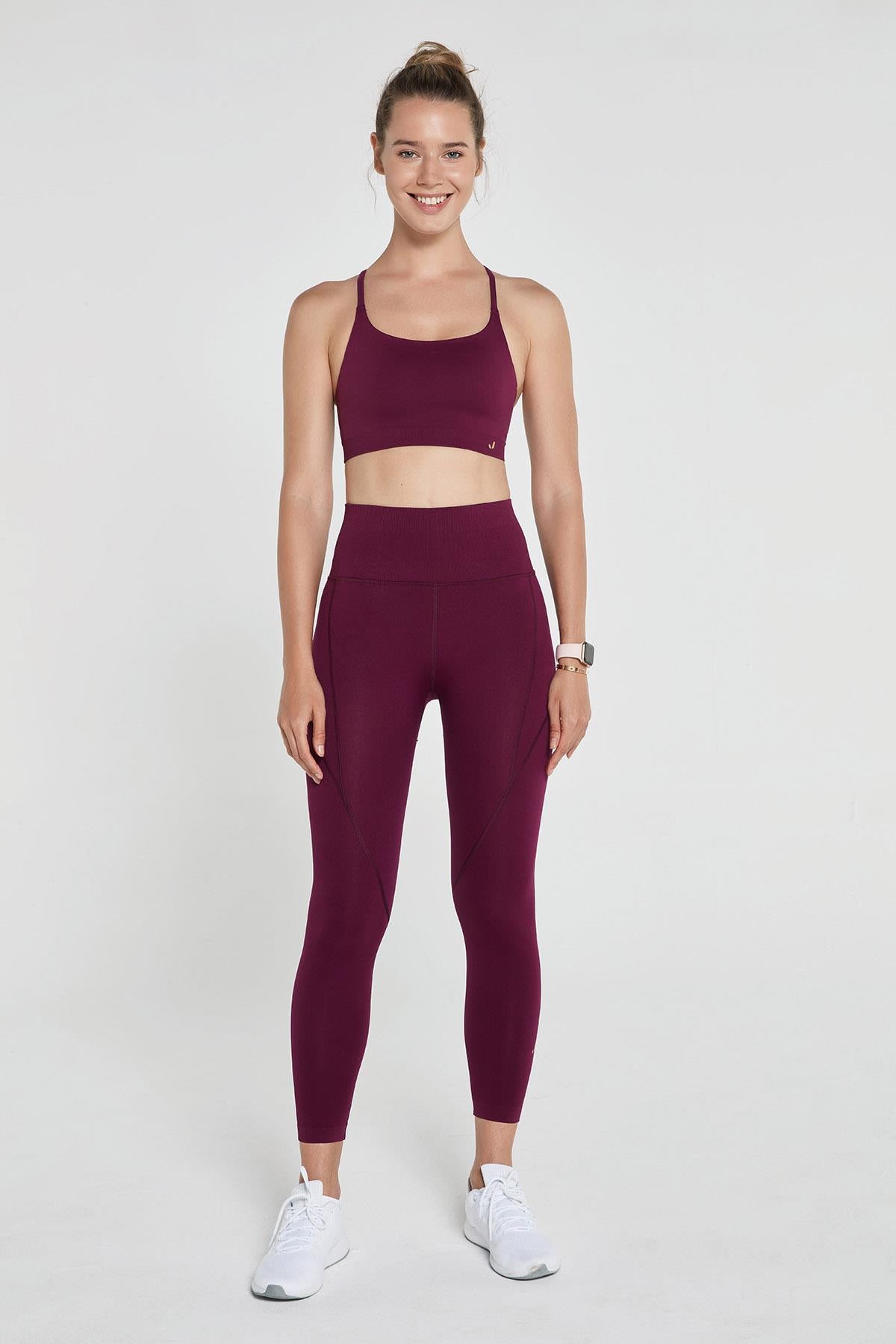 Pine High Waist & Shapewear Leggings Purple