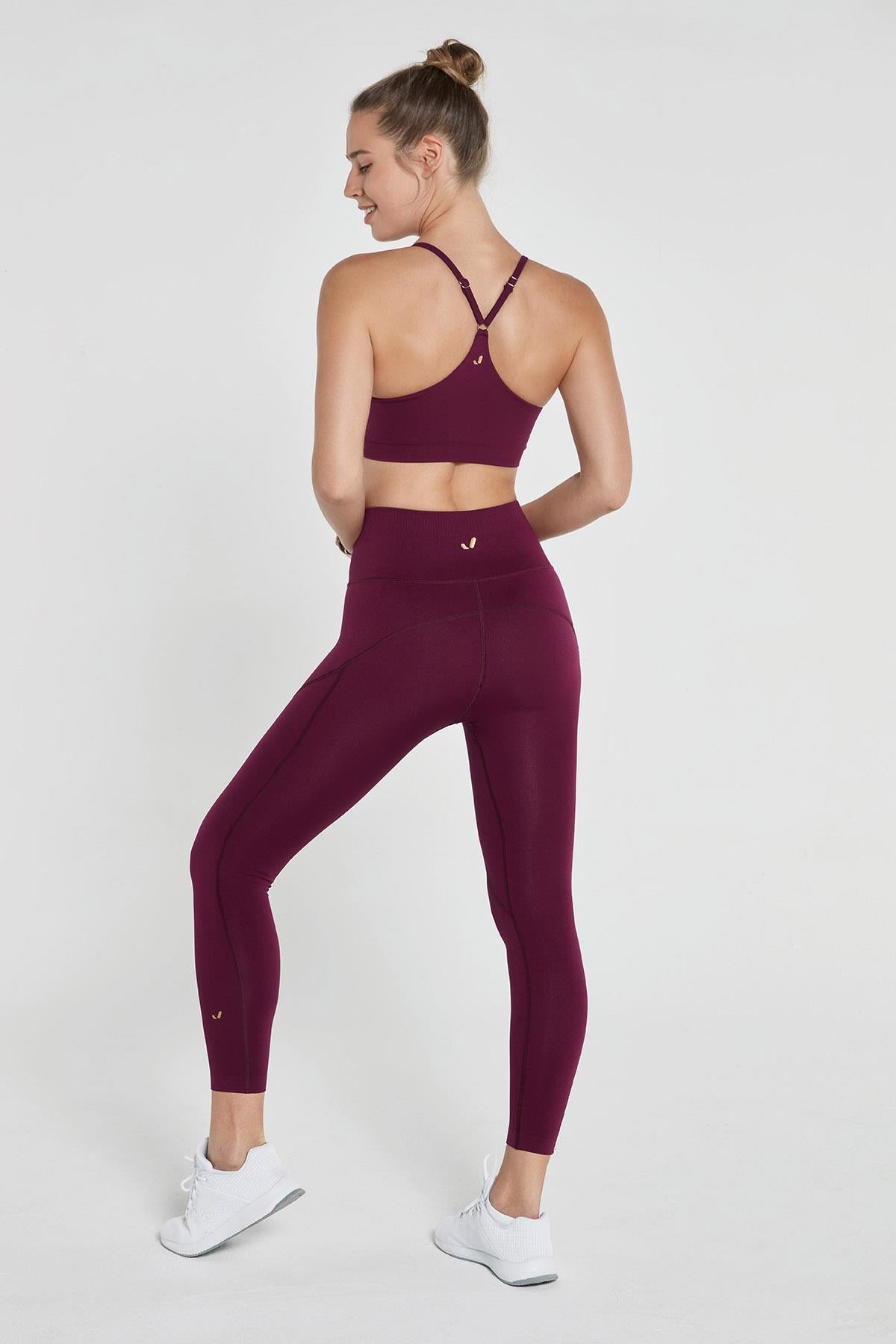 Pine High Waist & Shapewear Leggings Purple