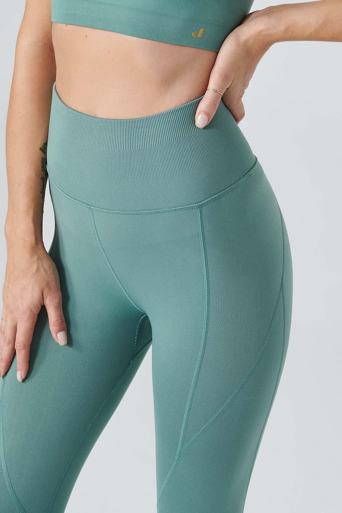 Pine High Waist & Shapewear Leggings Natural Green