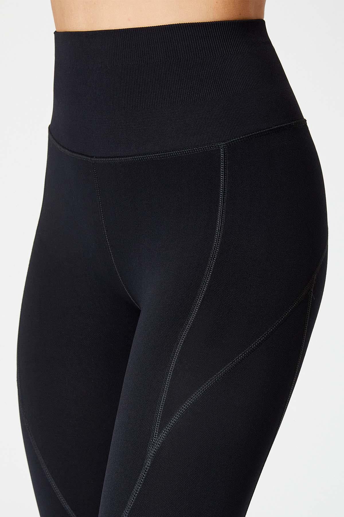 Pine High Waist & Shapewear Leggings Black