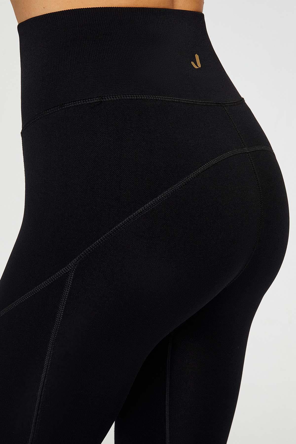 Pine High Waist & Shapewear Leggings Black