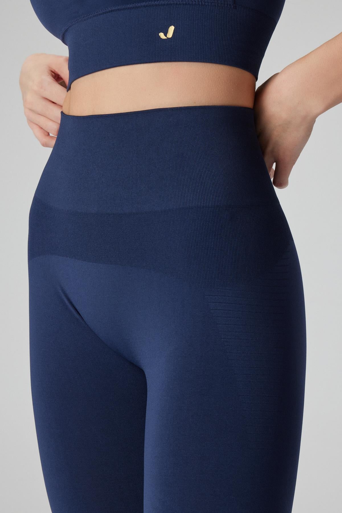 Vella High Waist Comfort Leggings Navy