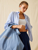 Aura Aktif Yaşam Kanvas Çanta Mavi