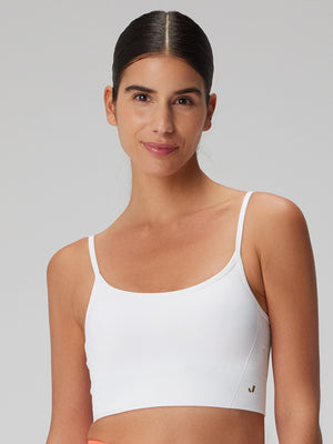 Gela Ayar Askılı Sport Bra Beyaz