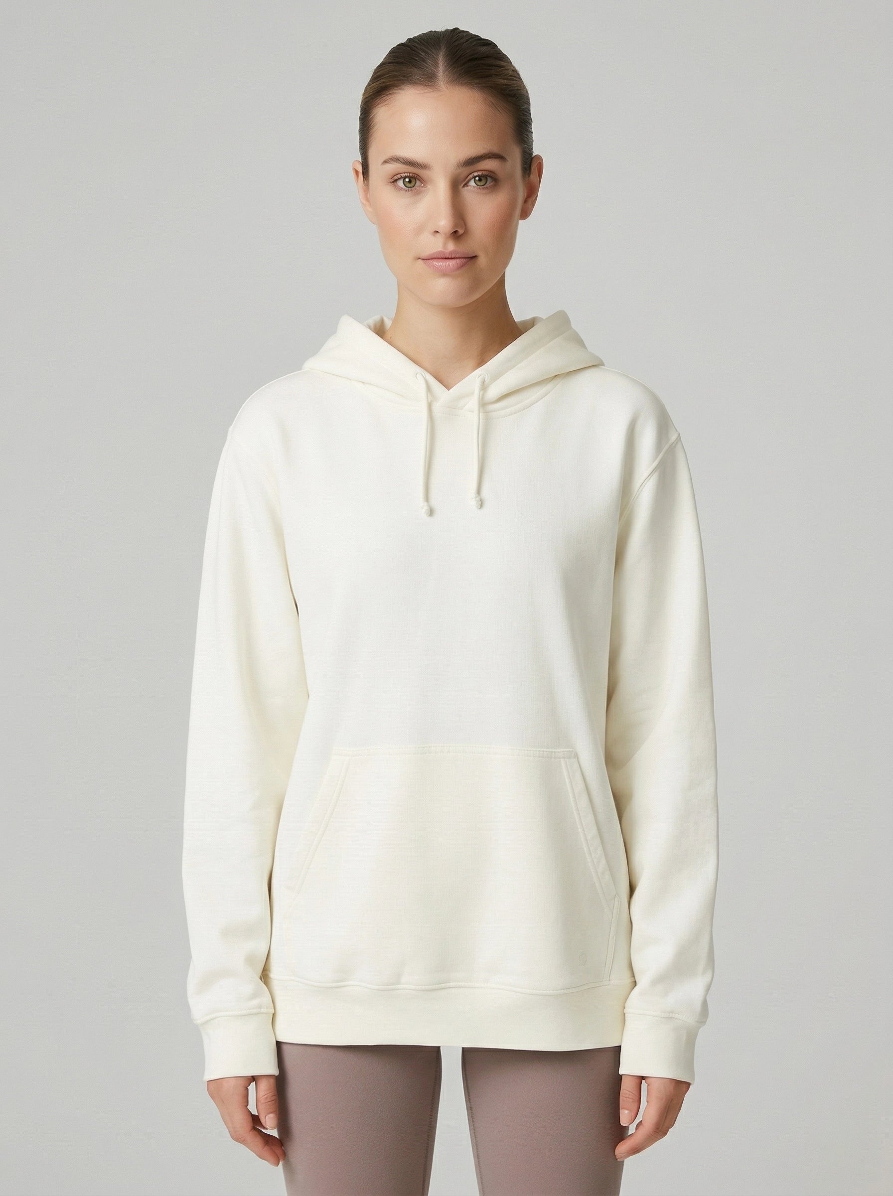 Lydney Kadın Kapüşonlu Sweatshirt Krem