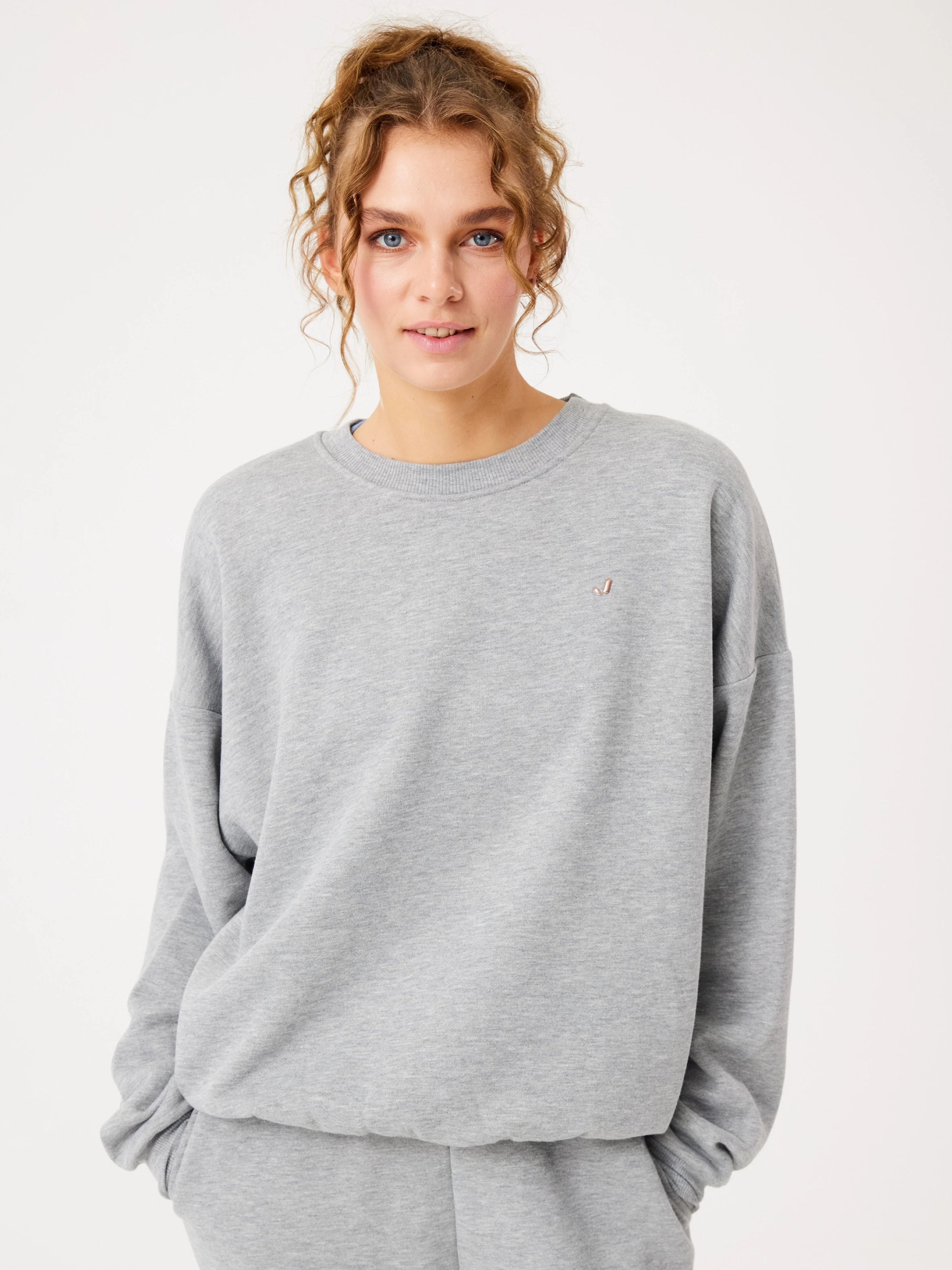 Aura Sweatshirt Gri Melanj