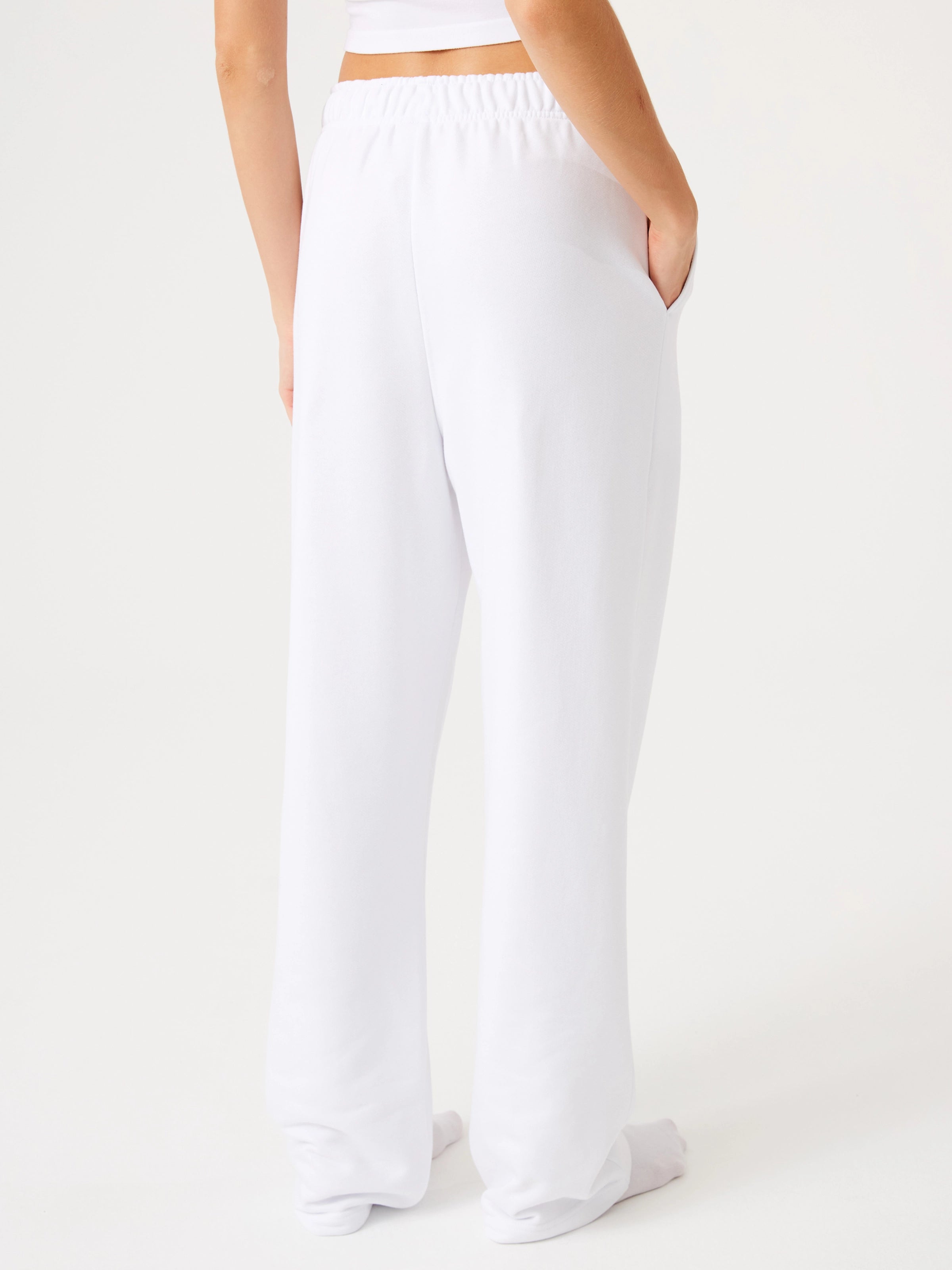 Aura Eşofman Altı Beyaz