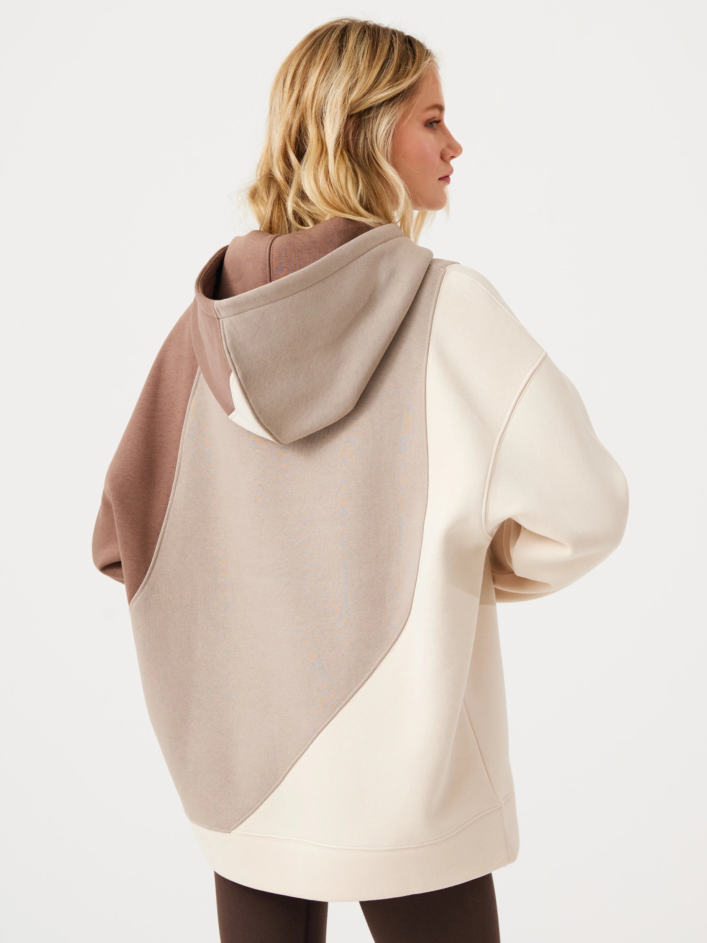 Aura Oversize Sweatshirt Kahverengi