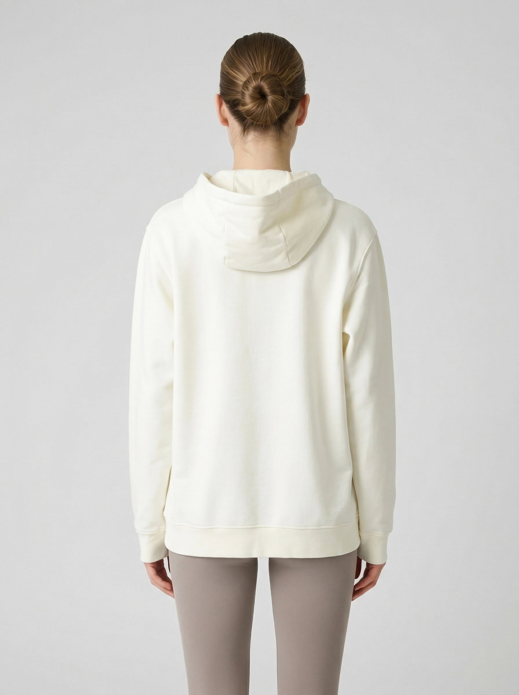 Lydney Kadın Kapüşonlu Sweatshirt Krem