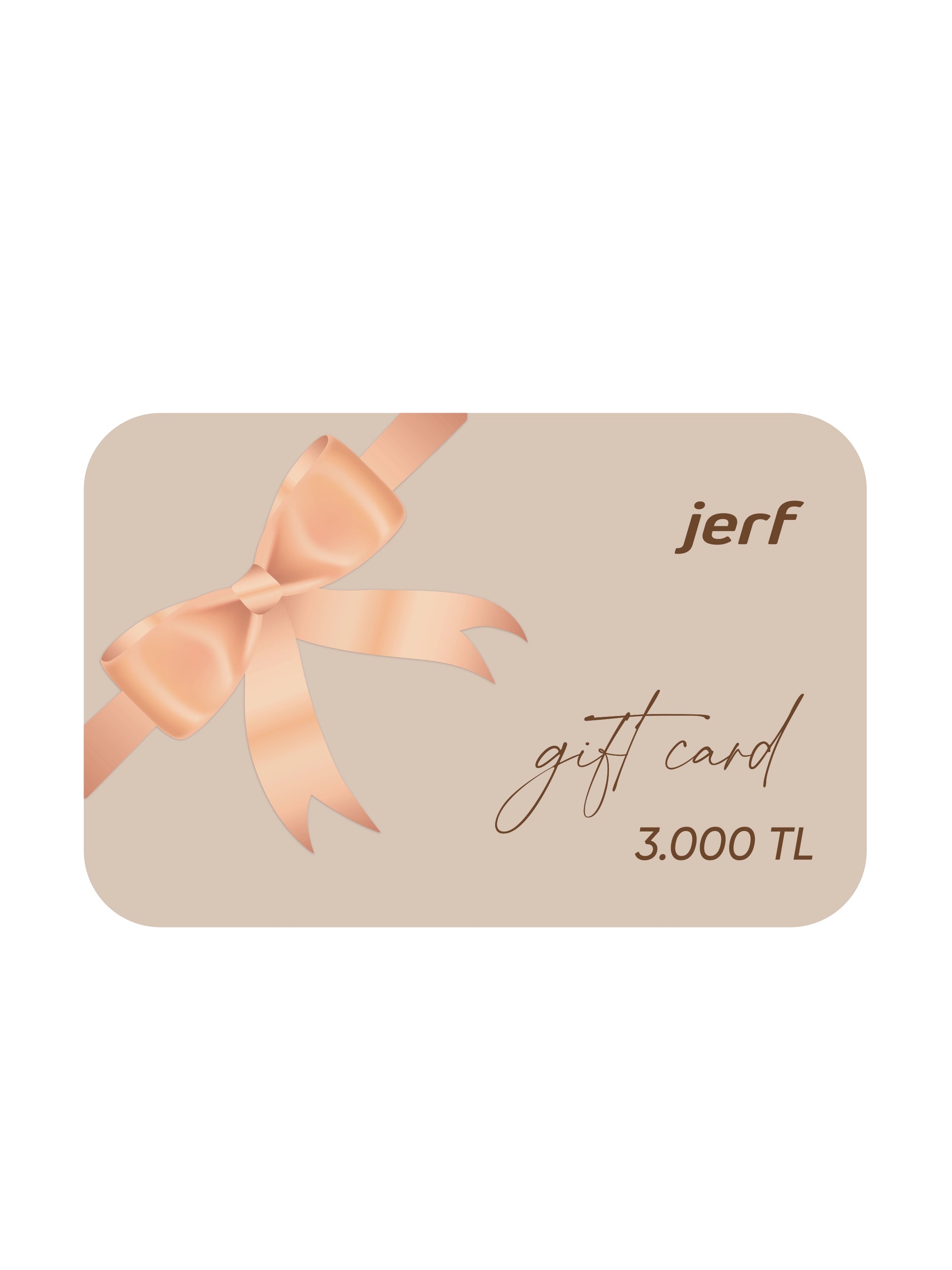 Dijital Hediye Kartı - 3000 TL