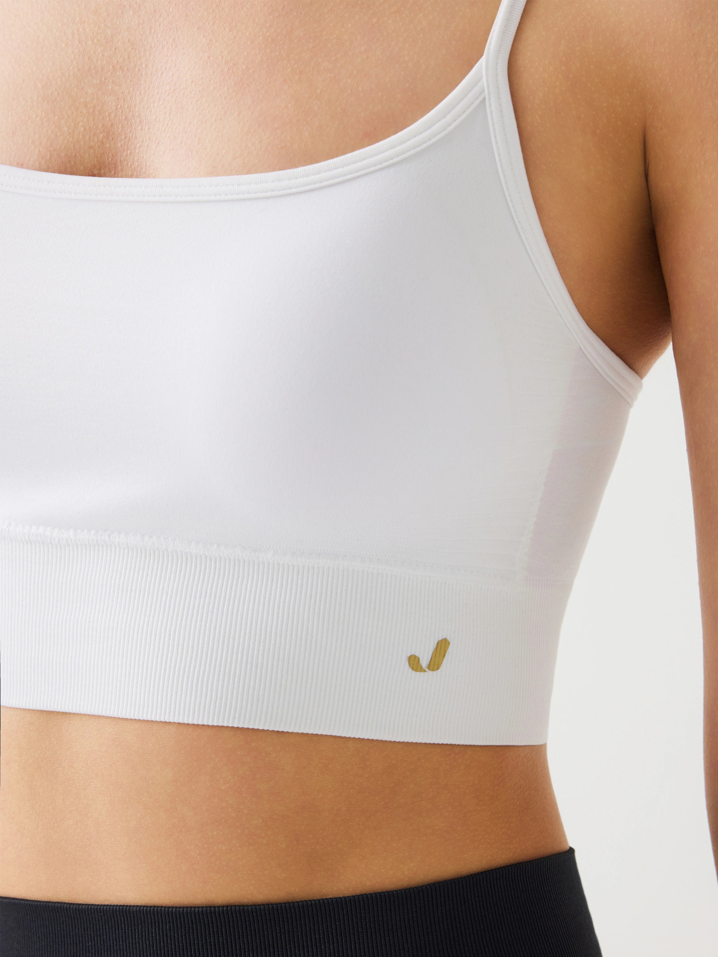 Vella İp Askılı Konfor Sport Bra Beyaz