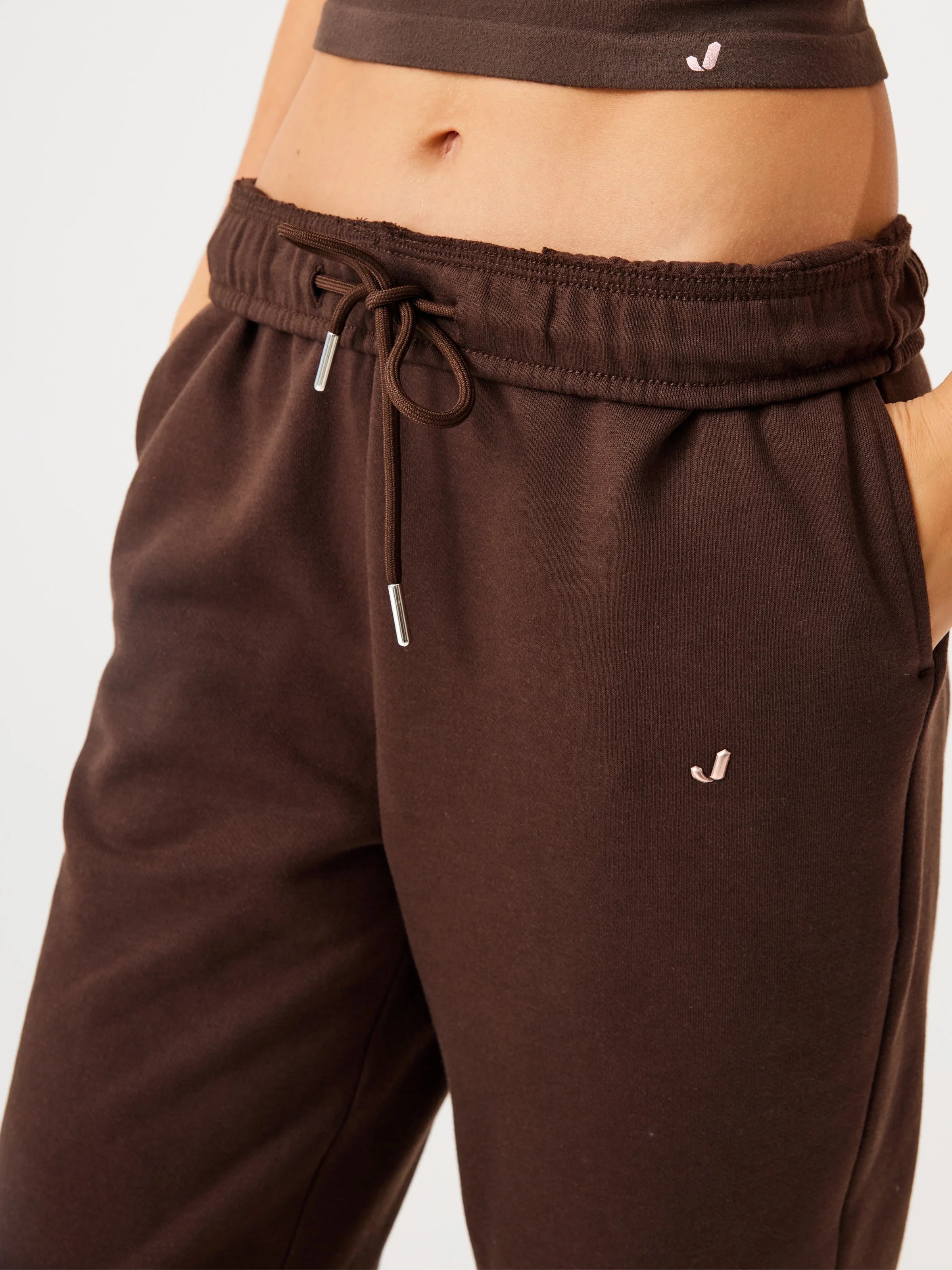 Aura Eşofman Altı Kahverengi