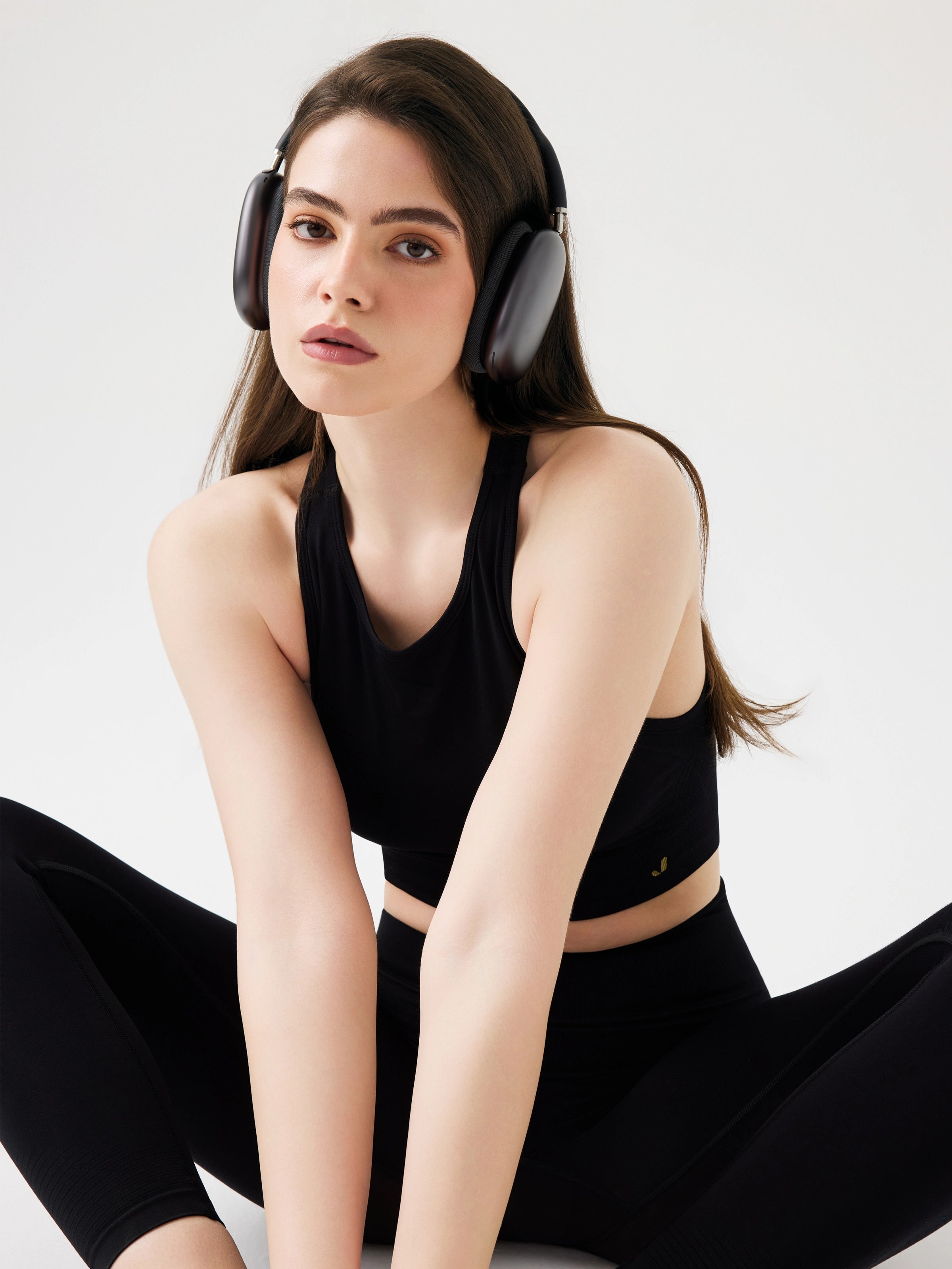 Vella Racerback Konfor Sport Bra Siyah